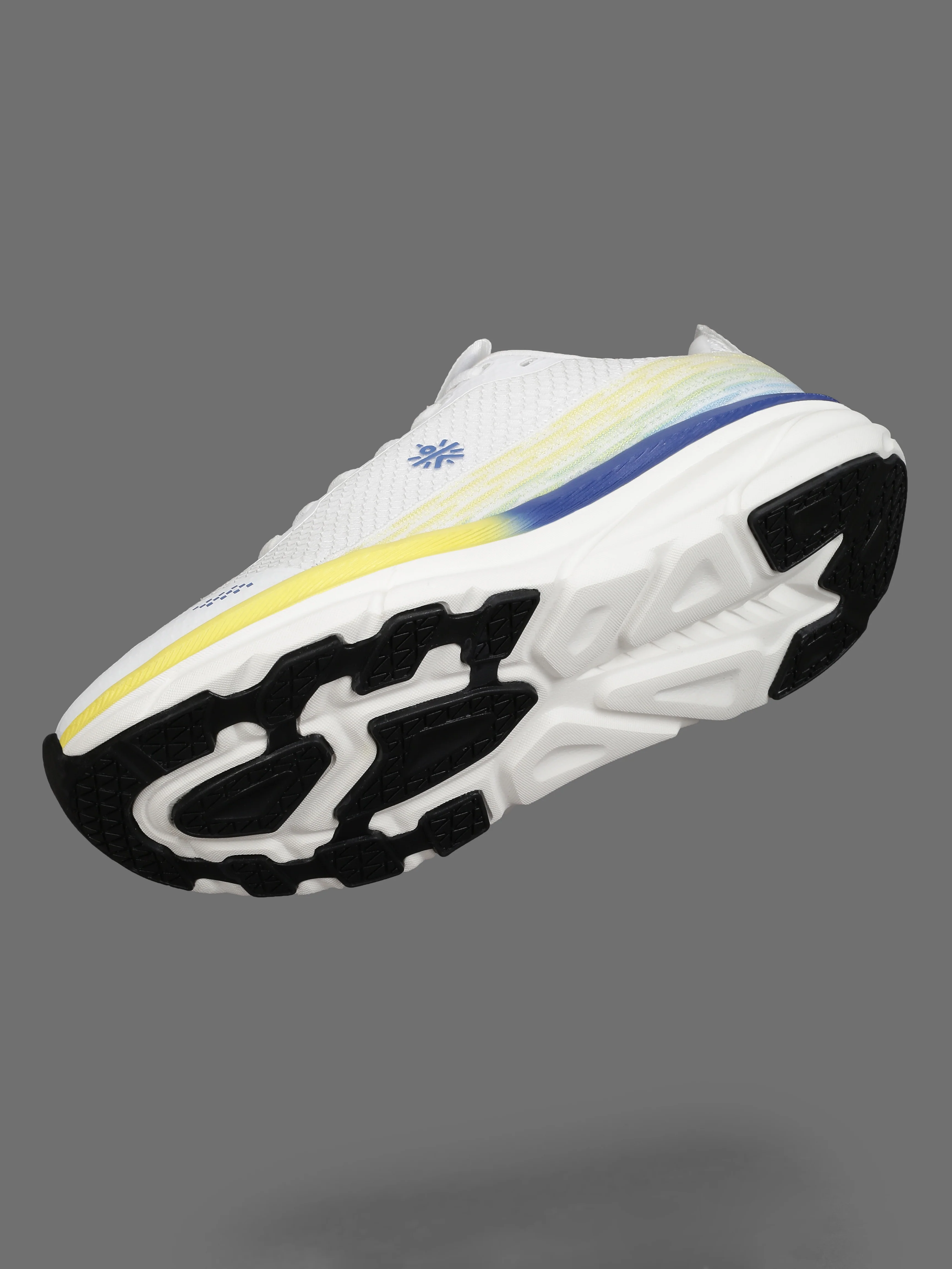 cult Men's Strion Running Shoes - White/Lime Yellow - Image 13