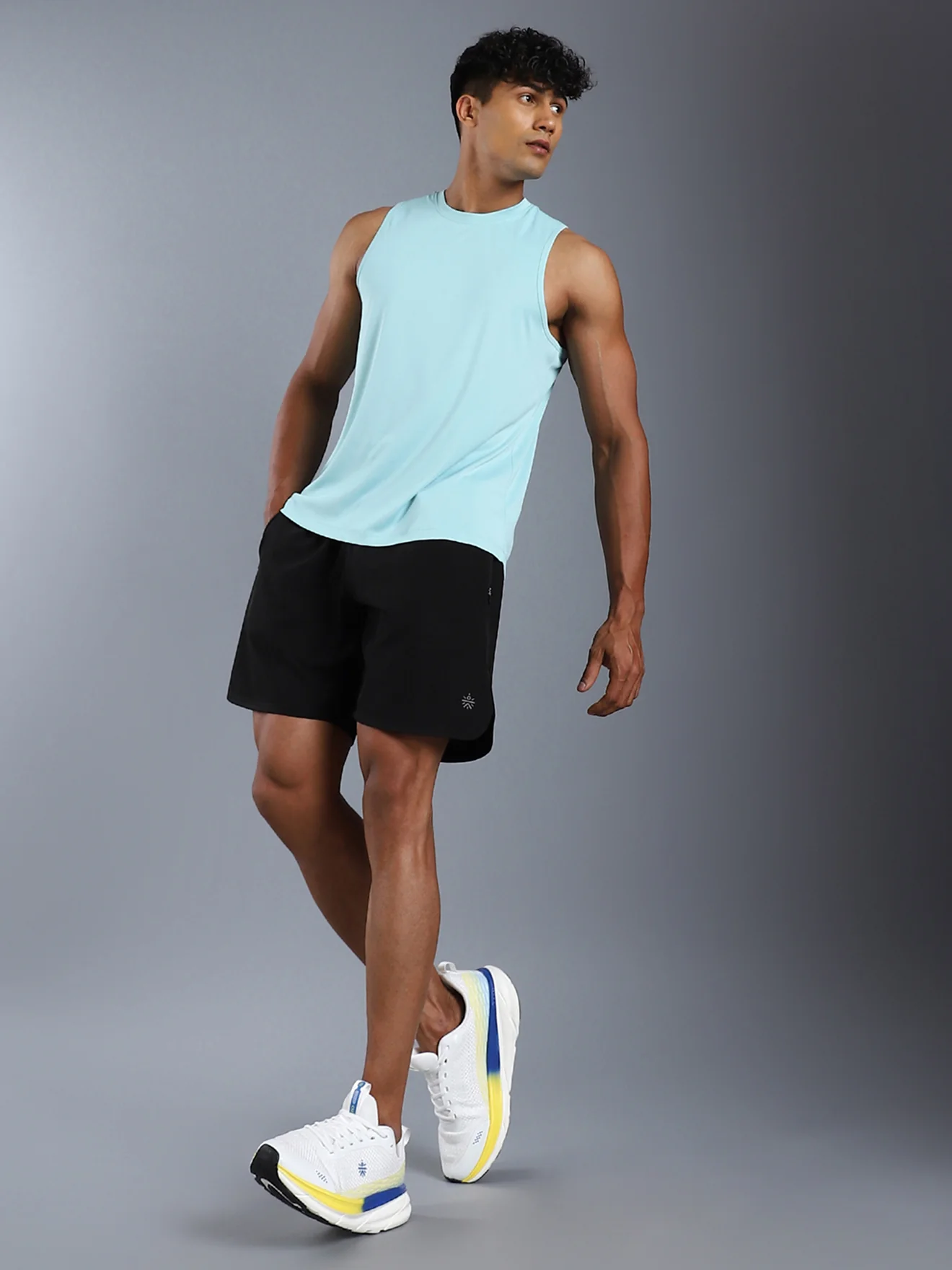 cult Men's Strion Running Shoes - White/Lime Yellow - Image 3