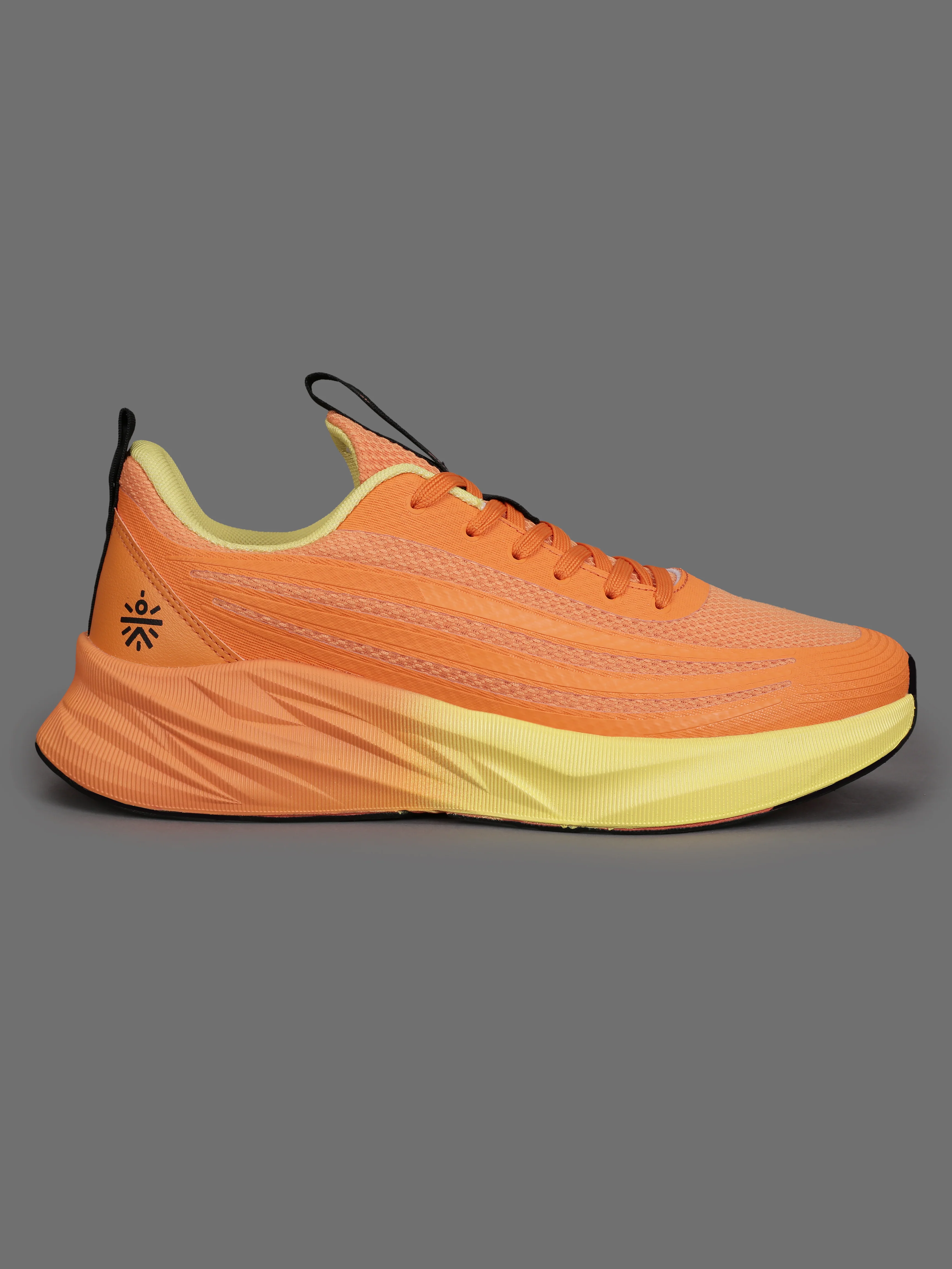 cult Men's Strix Running Shoes - Orange - Image 4