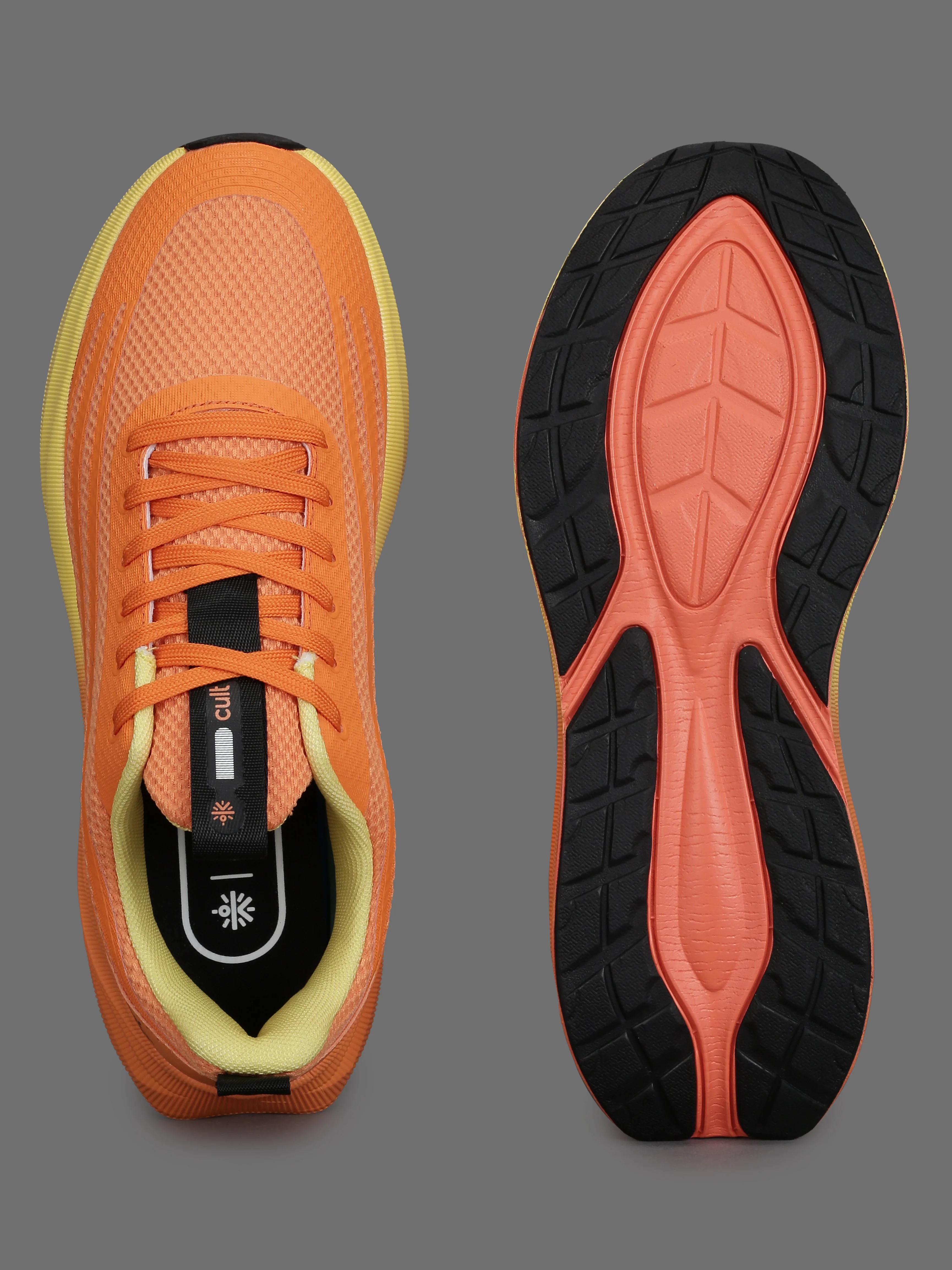 cult Men's Strix Running Shoes - Orange - Image 6