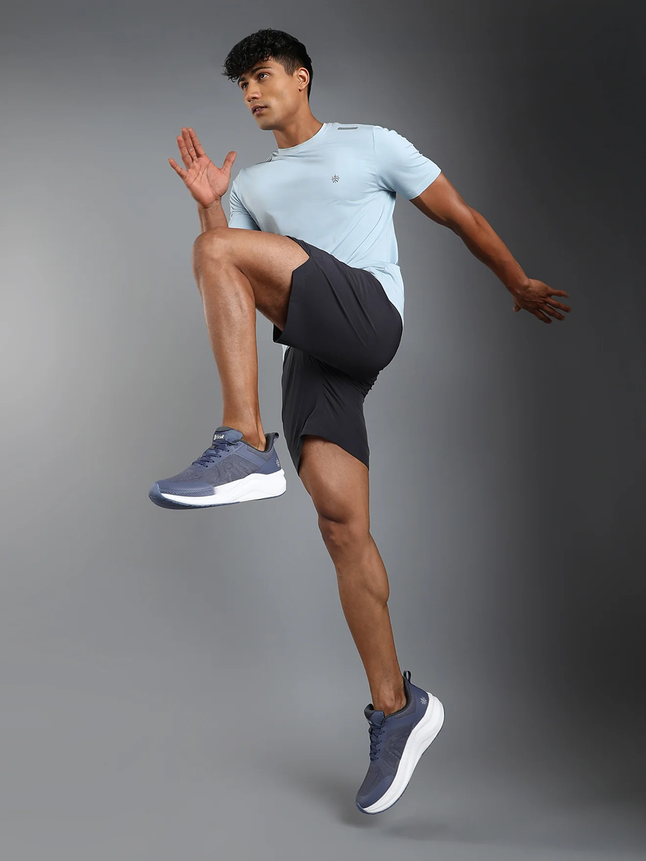 Cult Men's Surge Running Shoes - Blue - Image 2
