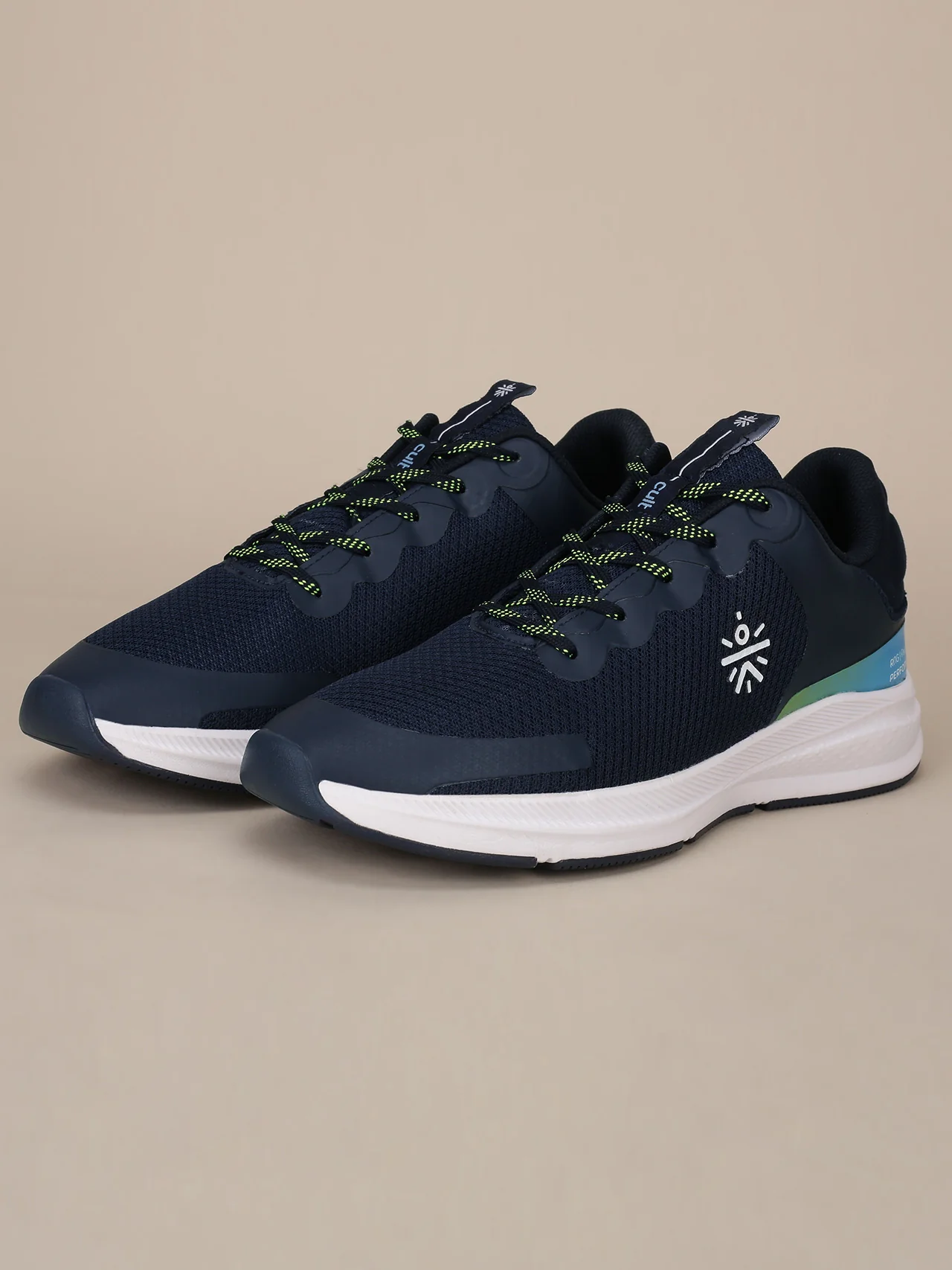 cult Men's SwiftStride Casual Shoes - Navy/Green - Image 7