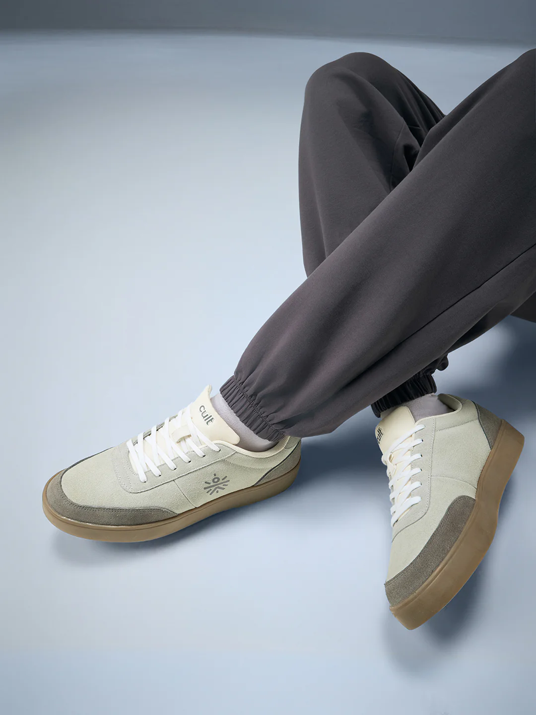 cult Men's Tauros Sneakers - L.Grey/D.Grey - Image 7