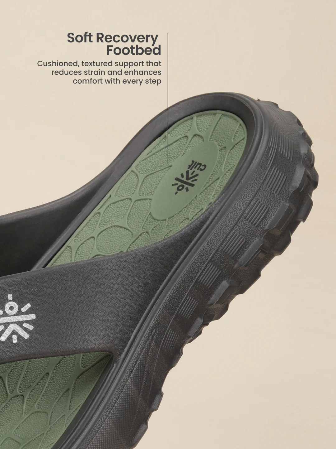 cult Men's TerraGrip Sliders - Black - Image 6
