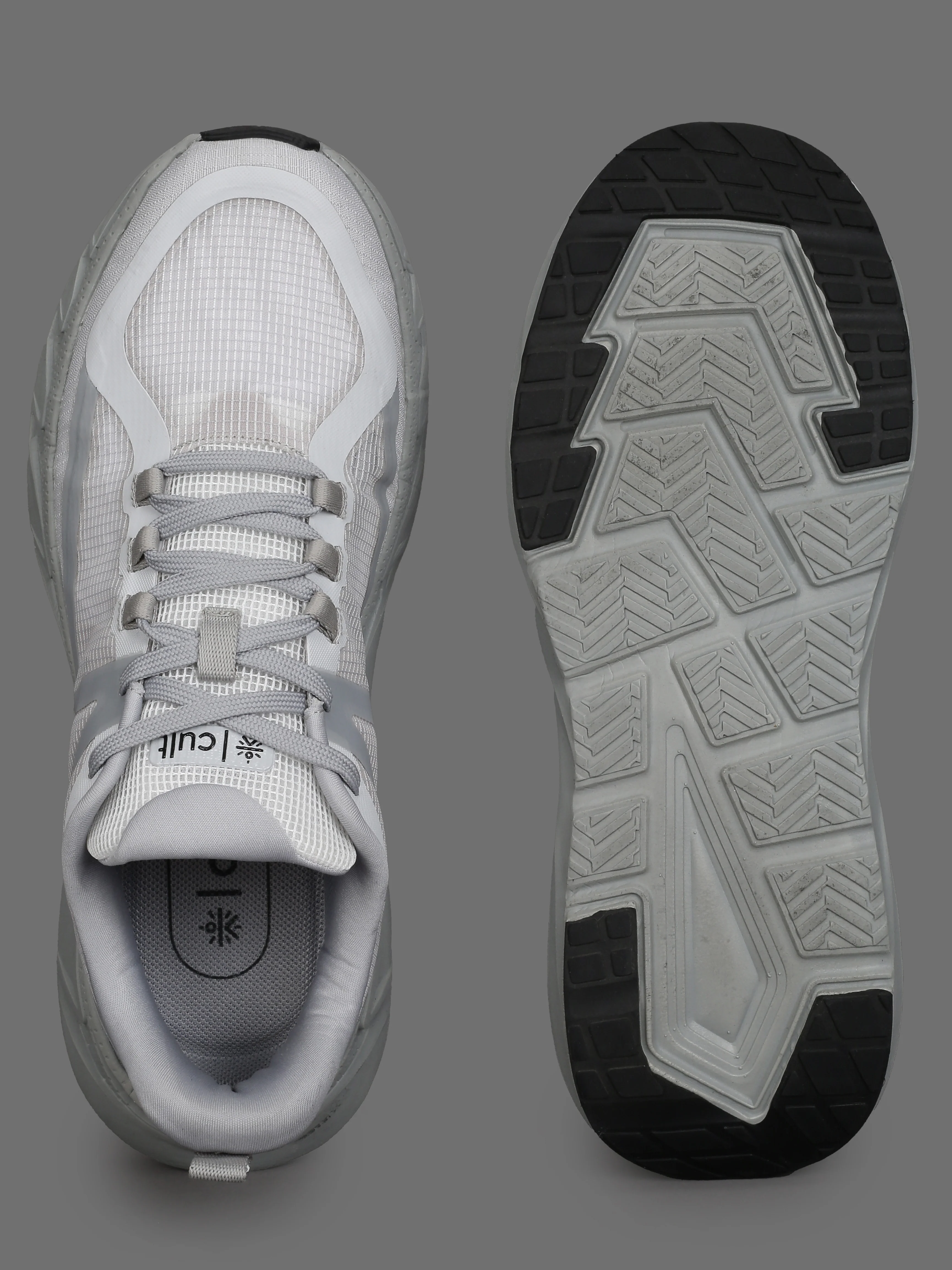 cult Men's Traverse Running Shoes - L.Grey - Image 7