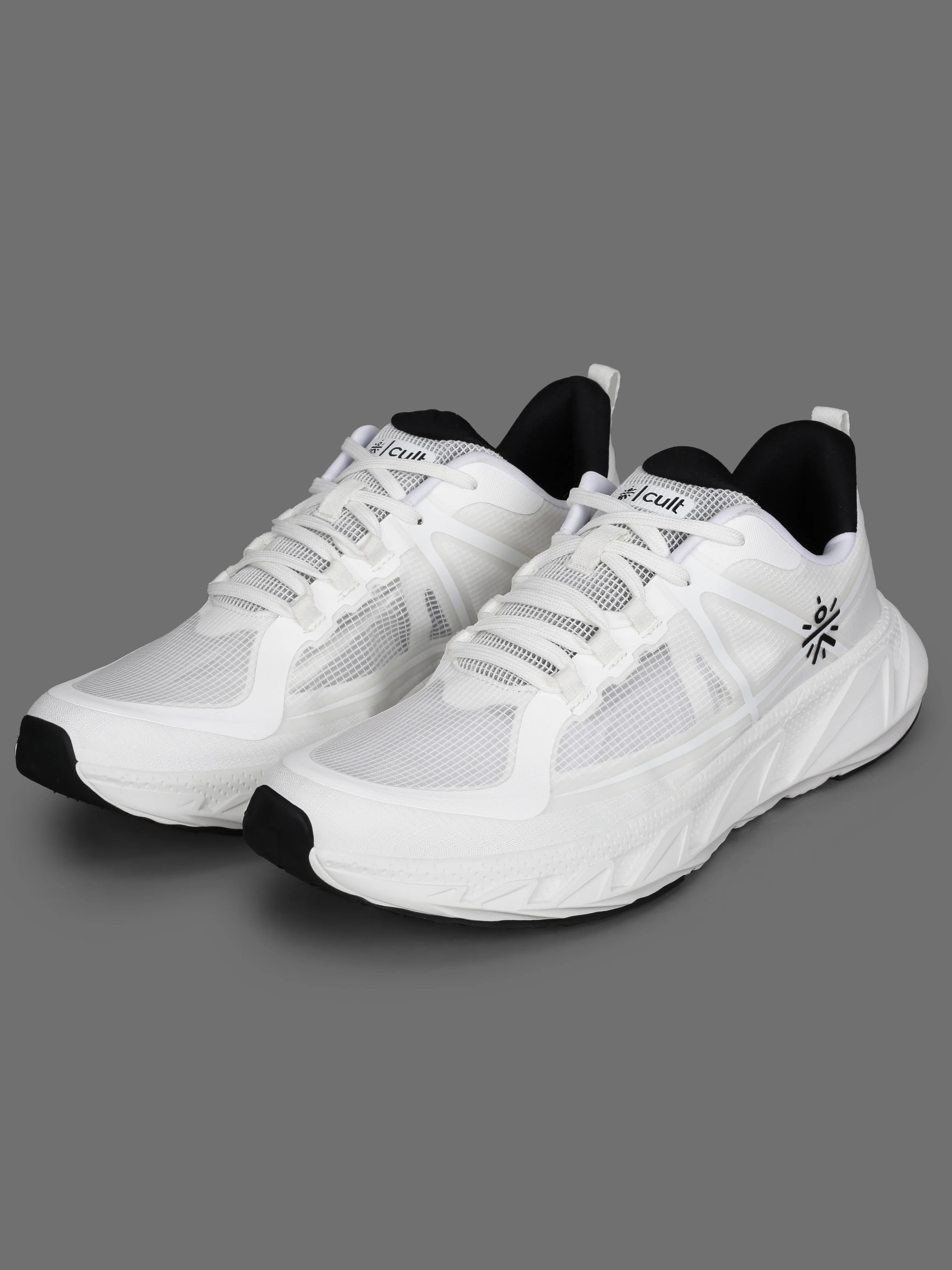 cult Men's Traverse Running Shoes - Off White - Image 10
