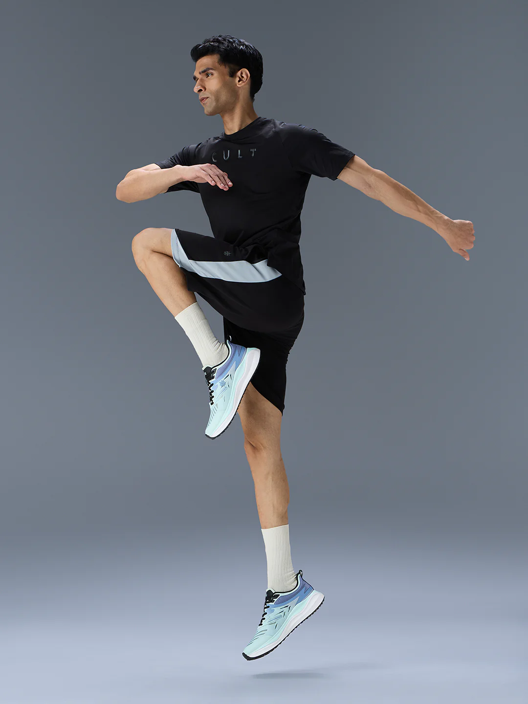 cult Men's Trazor Running Shoes - Mist/Lavender - Image 2