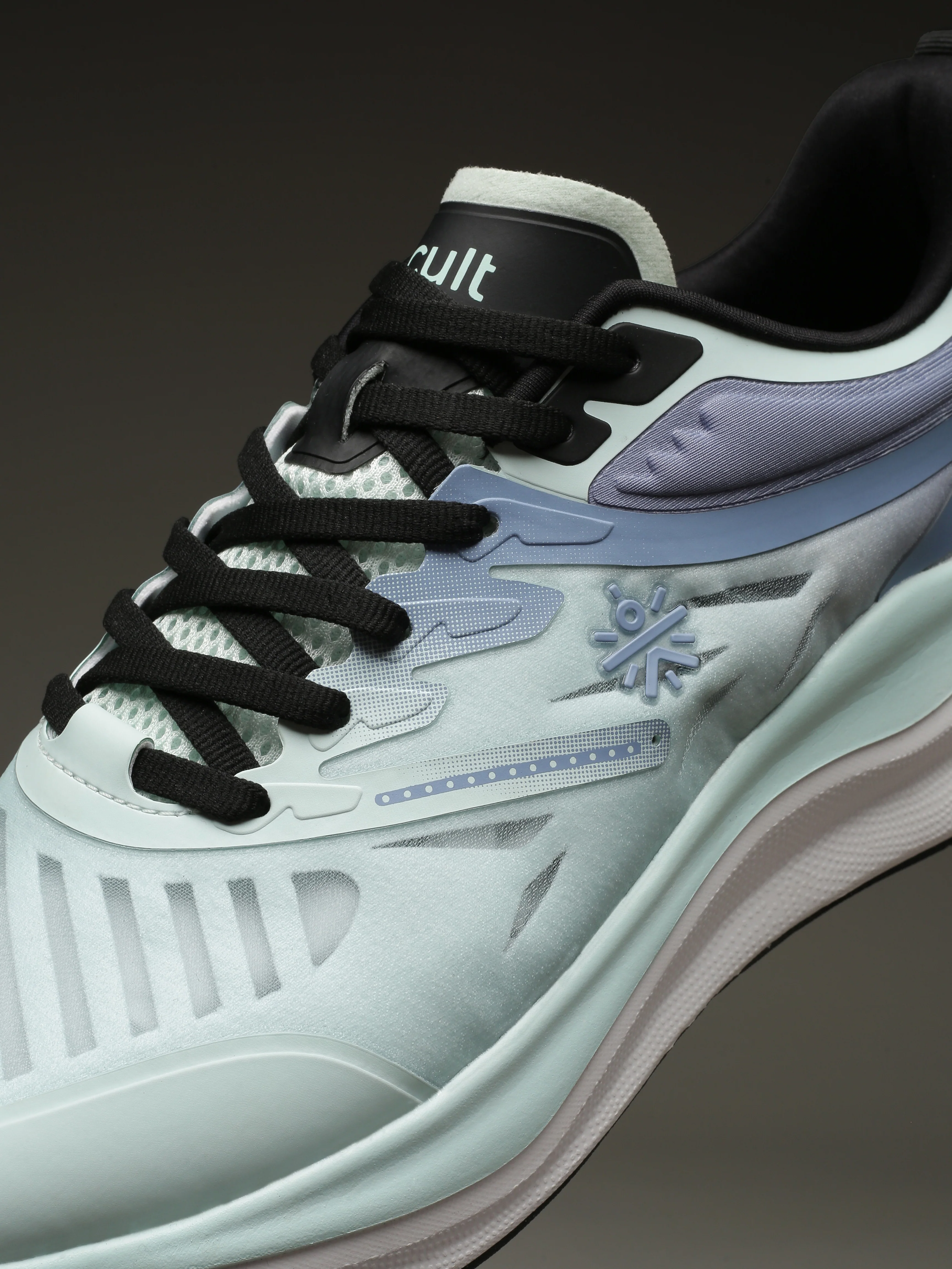 cult Men's Trazor Running Shoes - Mist/Lavender - Image 8