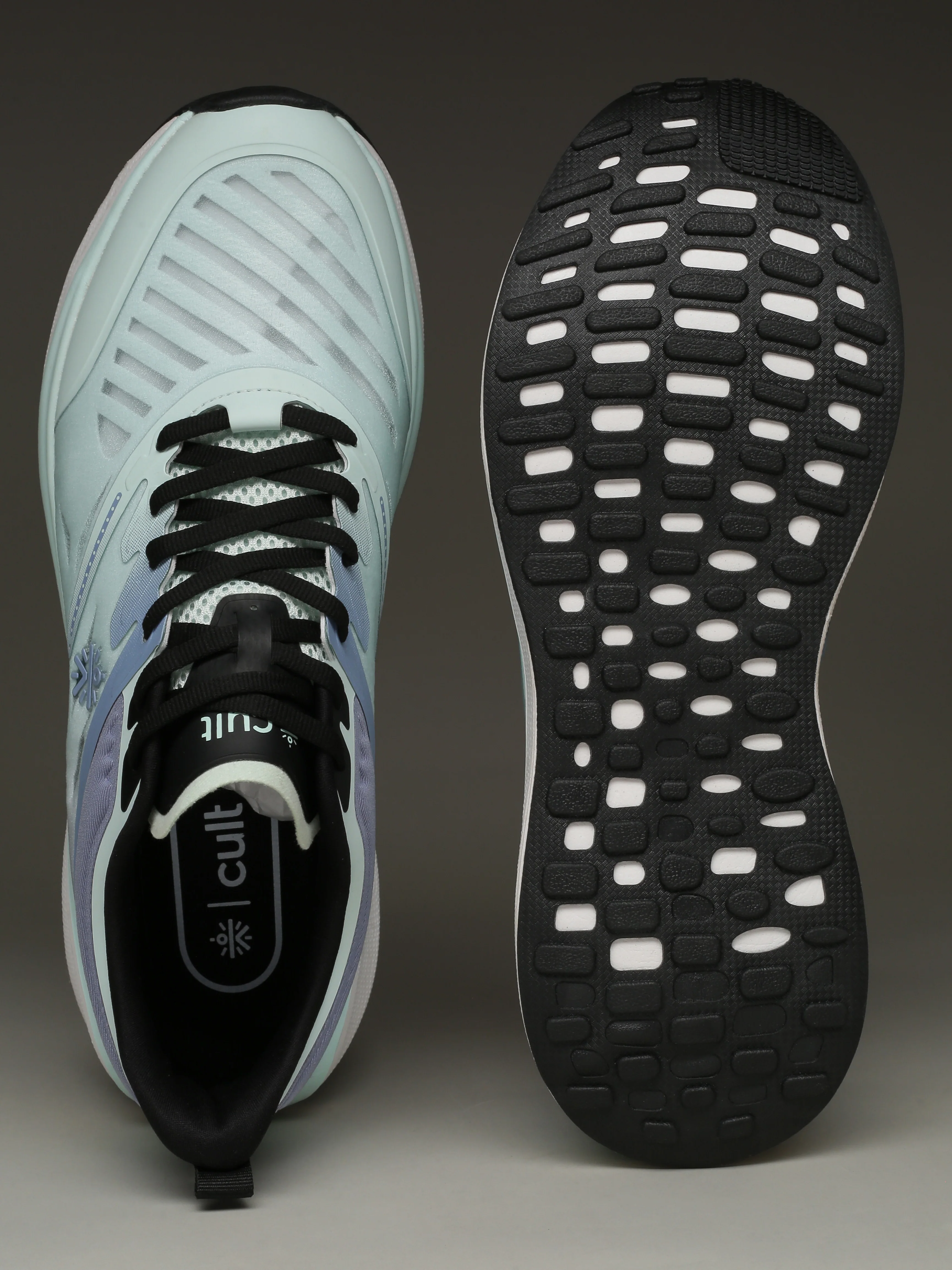 cult Men's Trazor Running Shoes - Mist/Lavender - Image 9