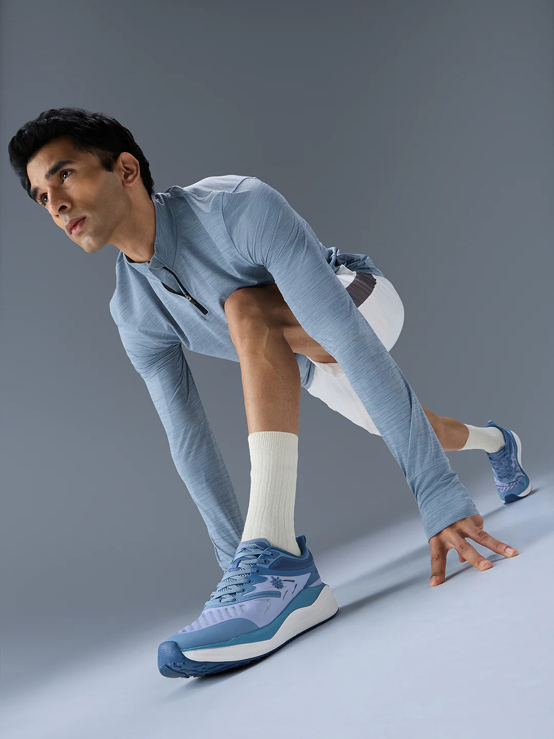 cult Men's Trazor Running Shoes - R.Slate/Slate - Image 2