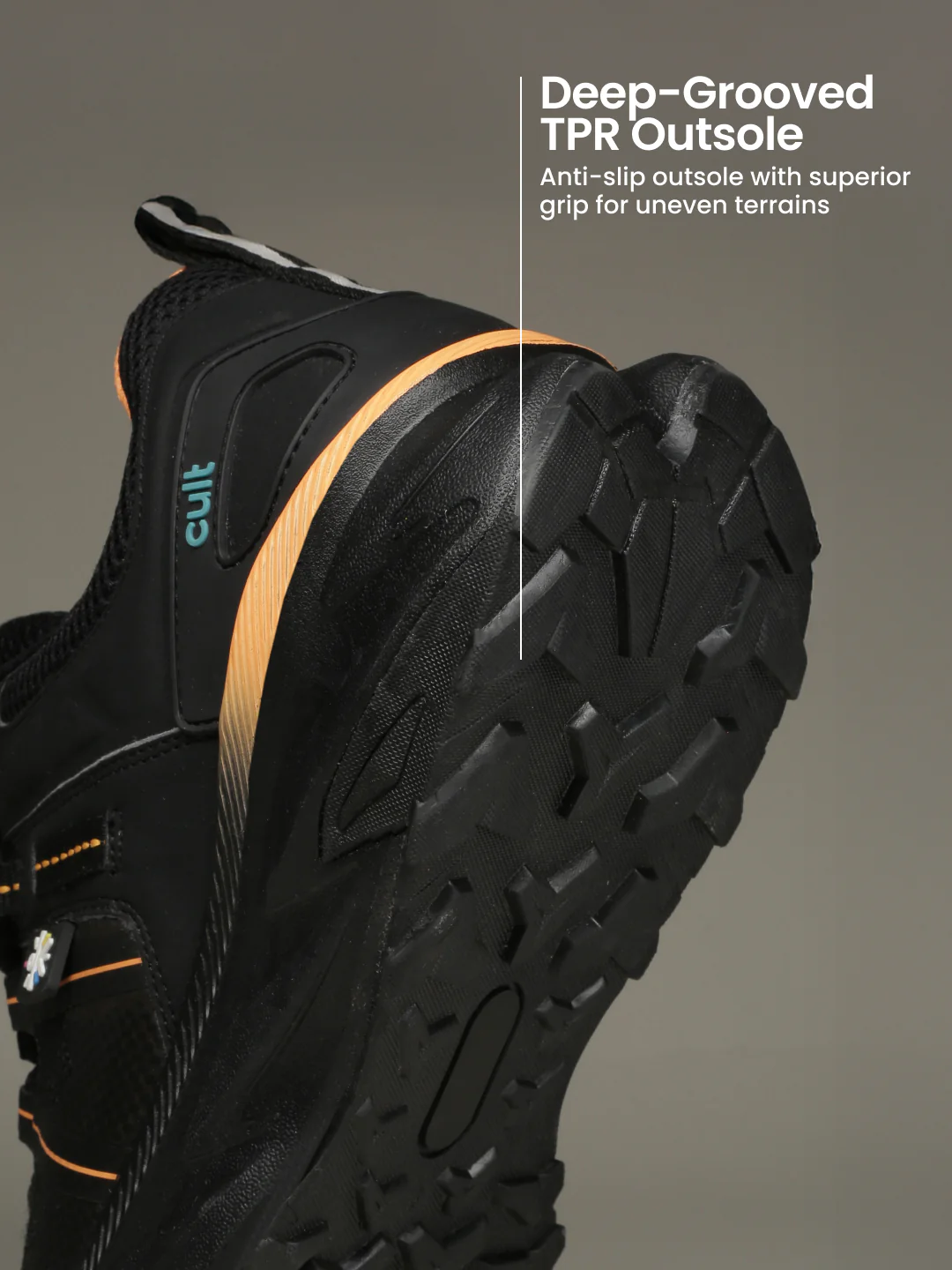 cult Men's TurboTrail Outdoor Shoes - Black - Image 6
