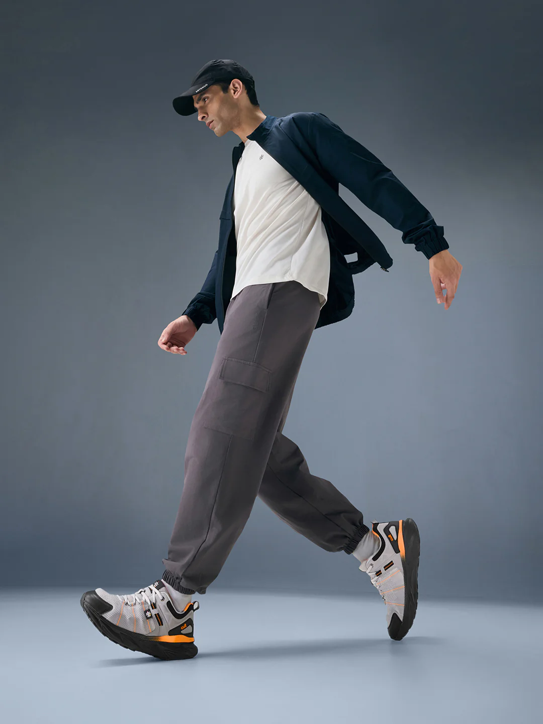 cult Men's TurboTrail Outdoor Shoes - L.Grey/Black - Image 7