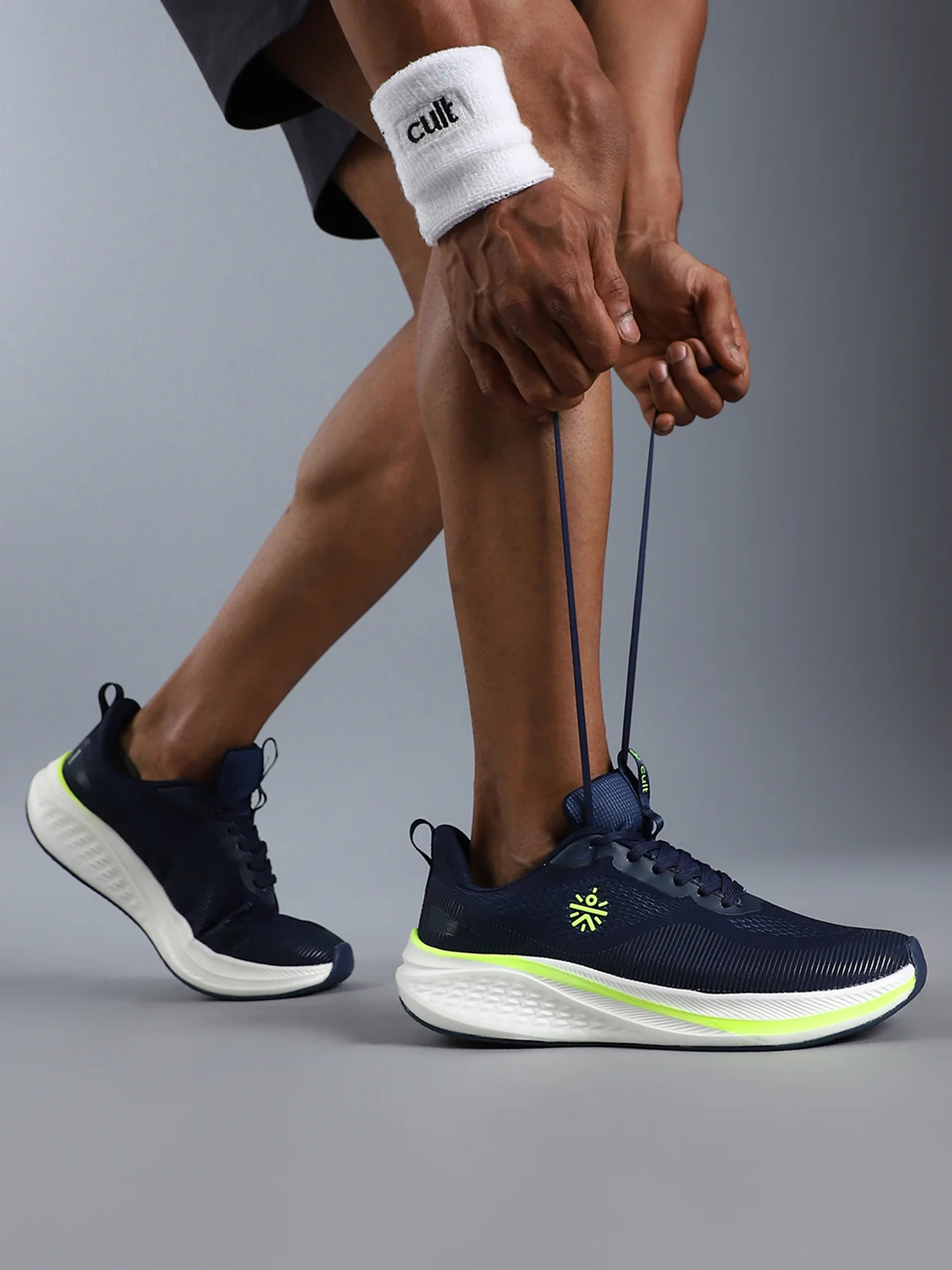 cult Men's Typhon Running Shoes - Navy - Image 6
