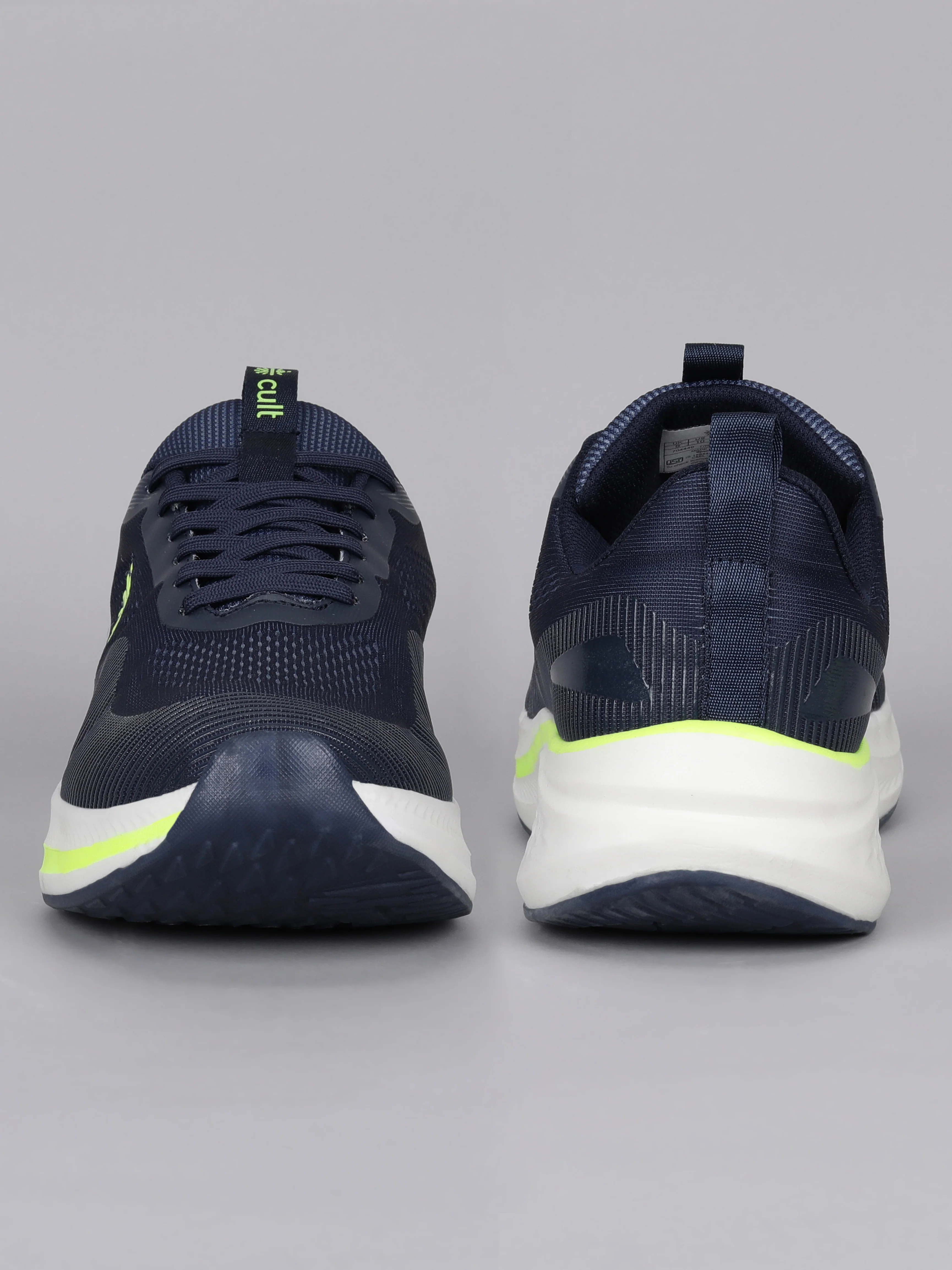 cult Men's Typhon Running Shoes - Navy - Image 8
