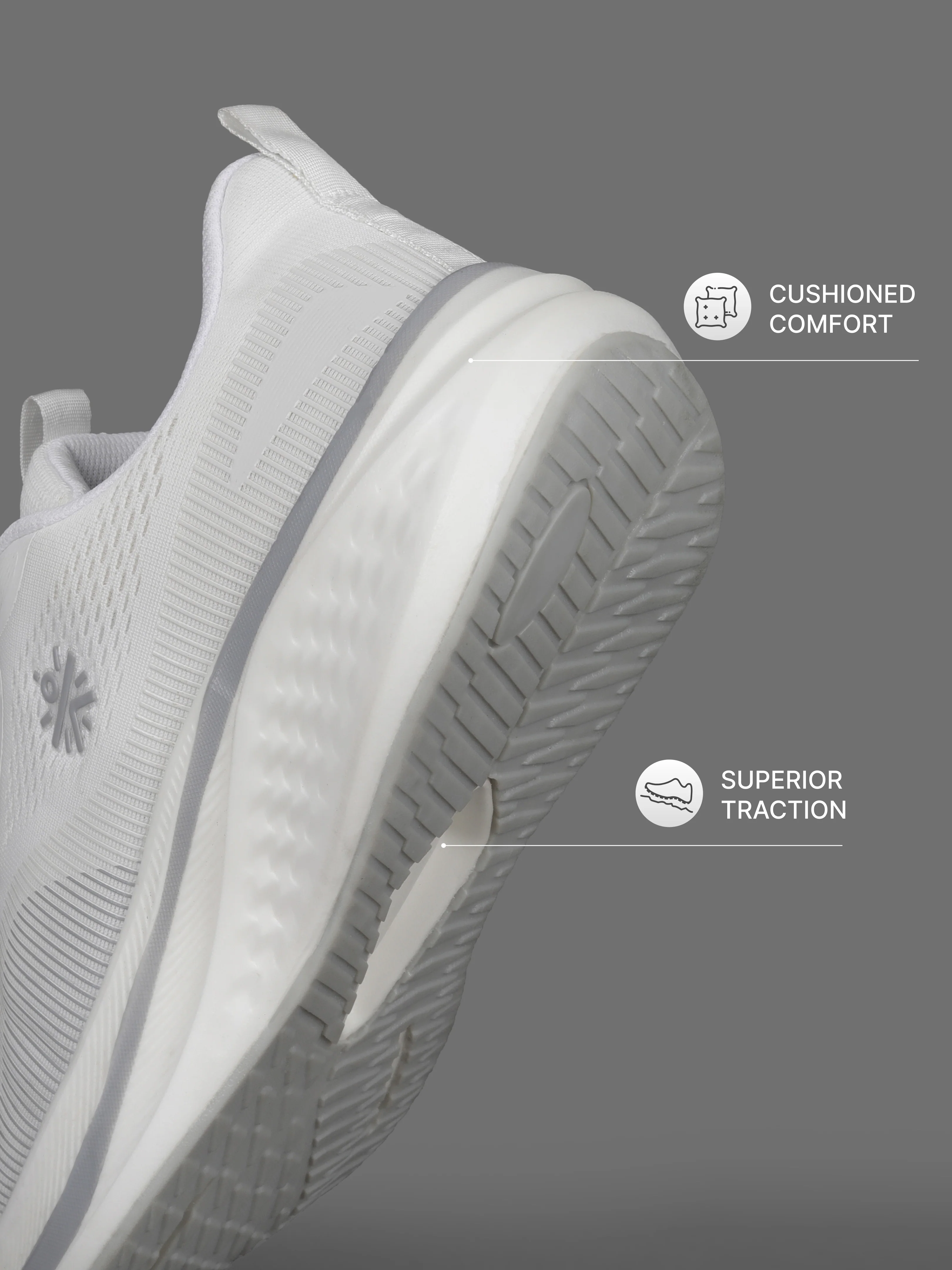 cult Men's Typhon Running Shoes - White - Image 5