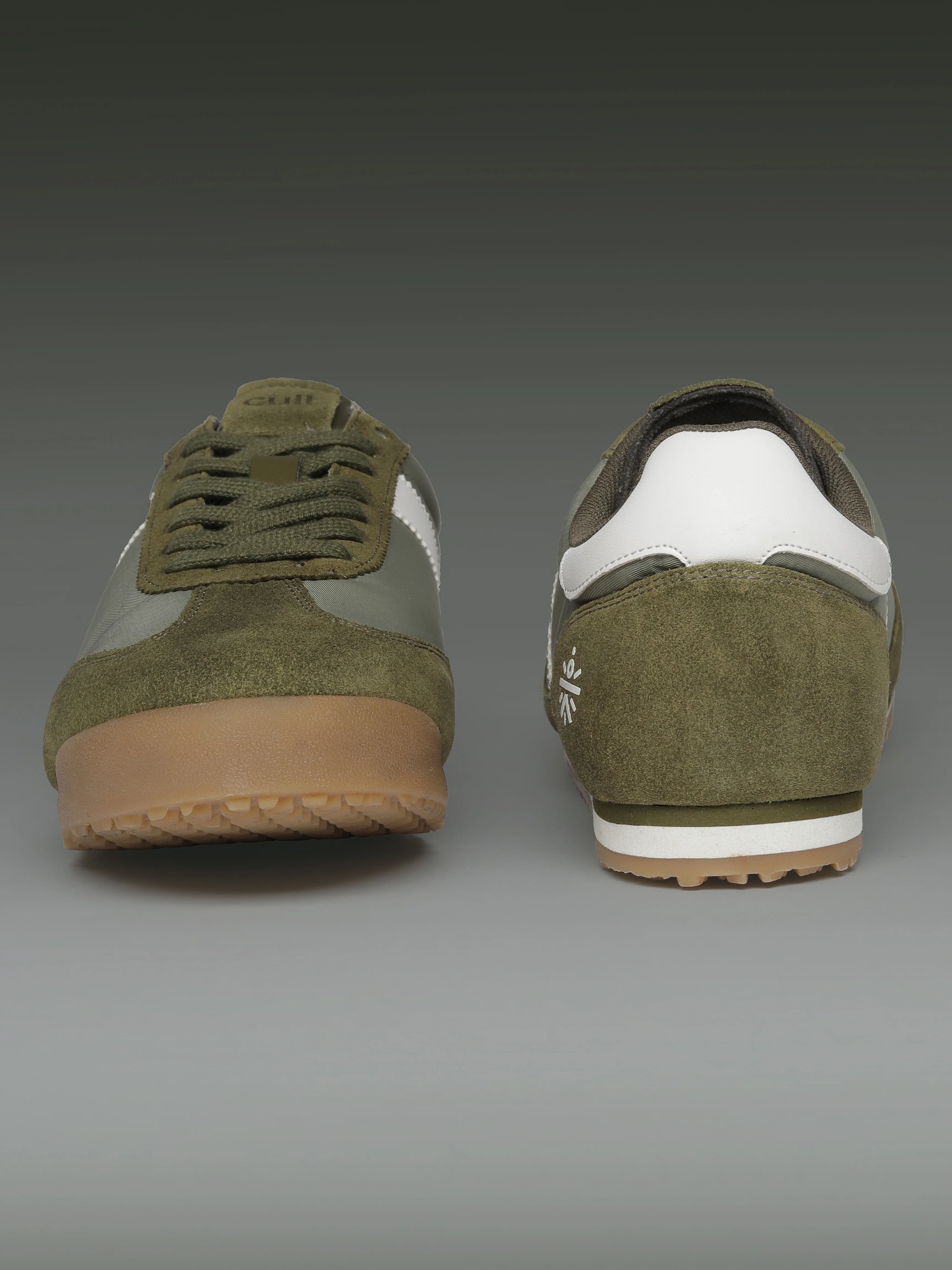 cult Men's UrbanEdge Sneakers - Sage Green/White - Image 10