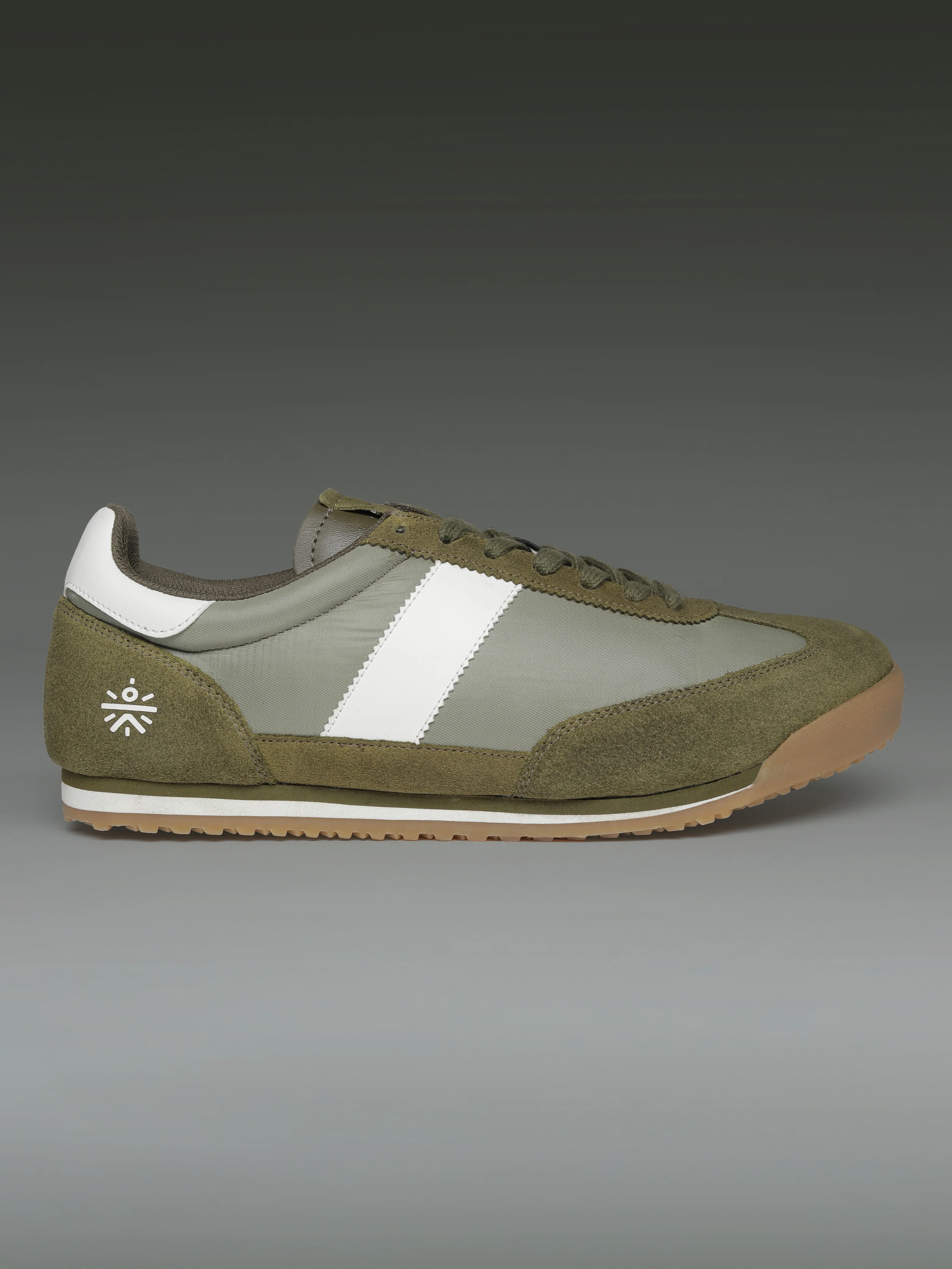 cult Men's UrbanEdge Sneakers - Sage Green/White - Image 3