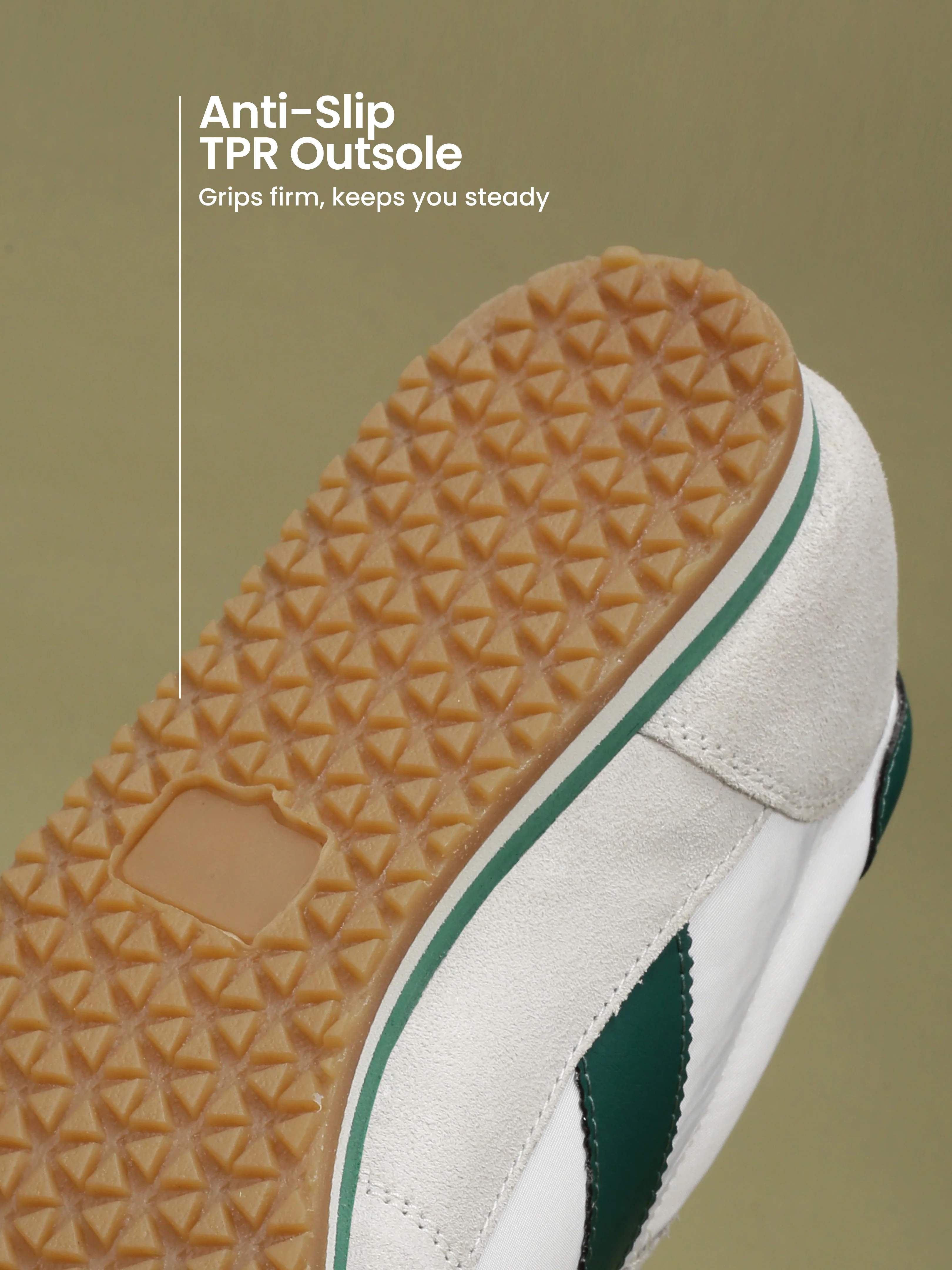 cult Men's UrbanEdge Sneakers - White/Green - Image 5