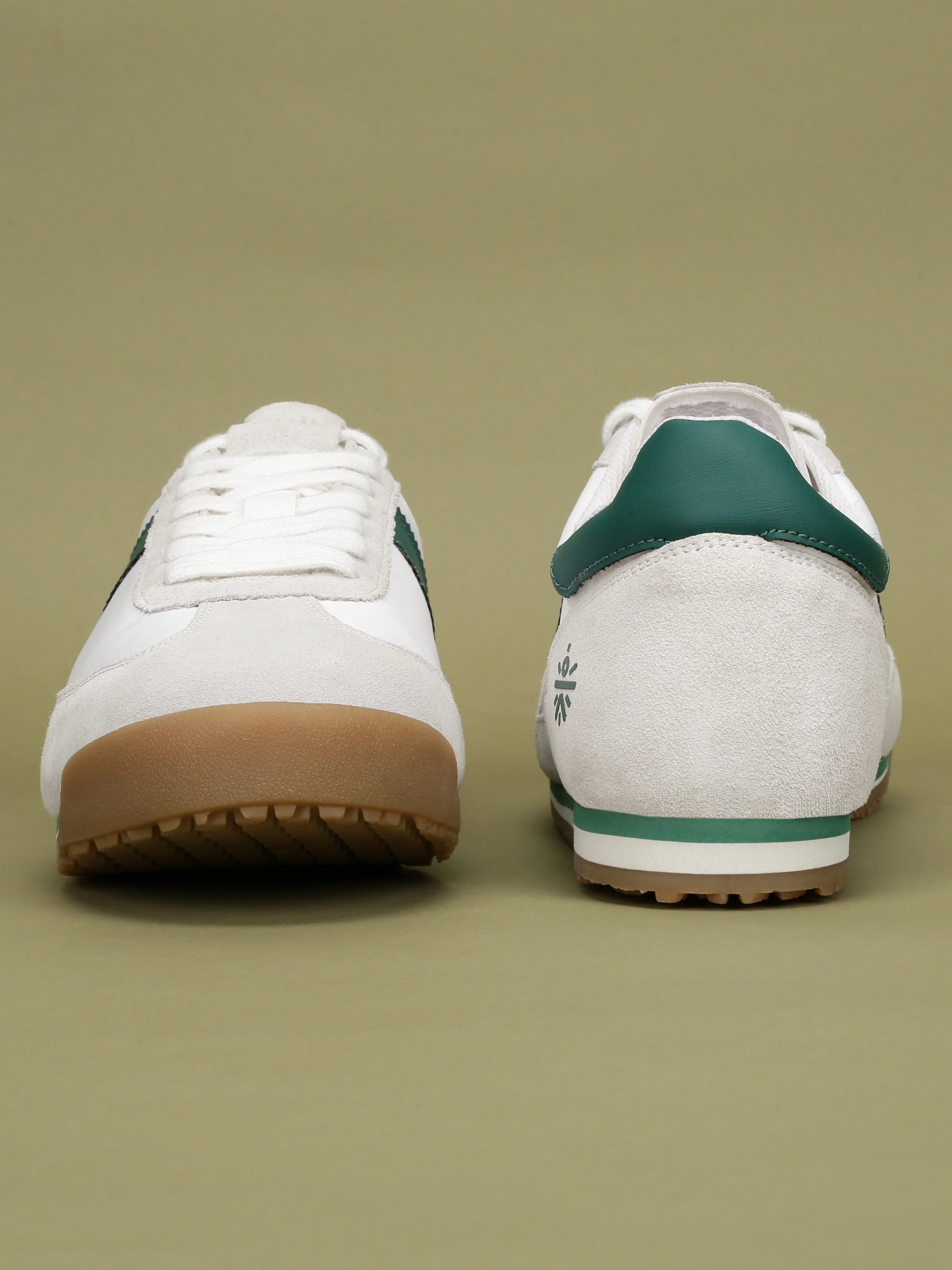 cult Men's UrbanEdge Sneakers - White/Green - Image 9
