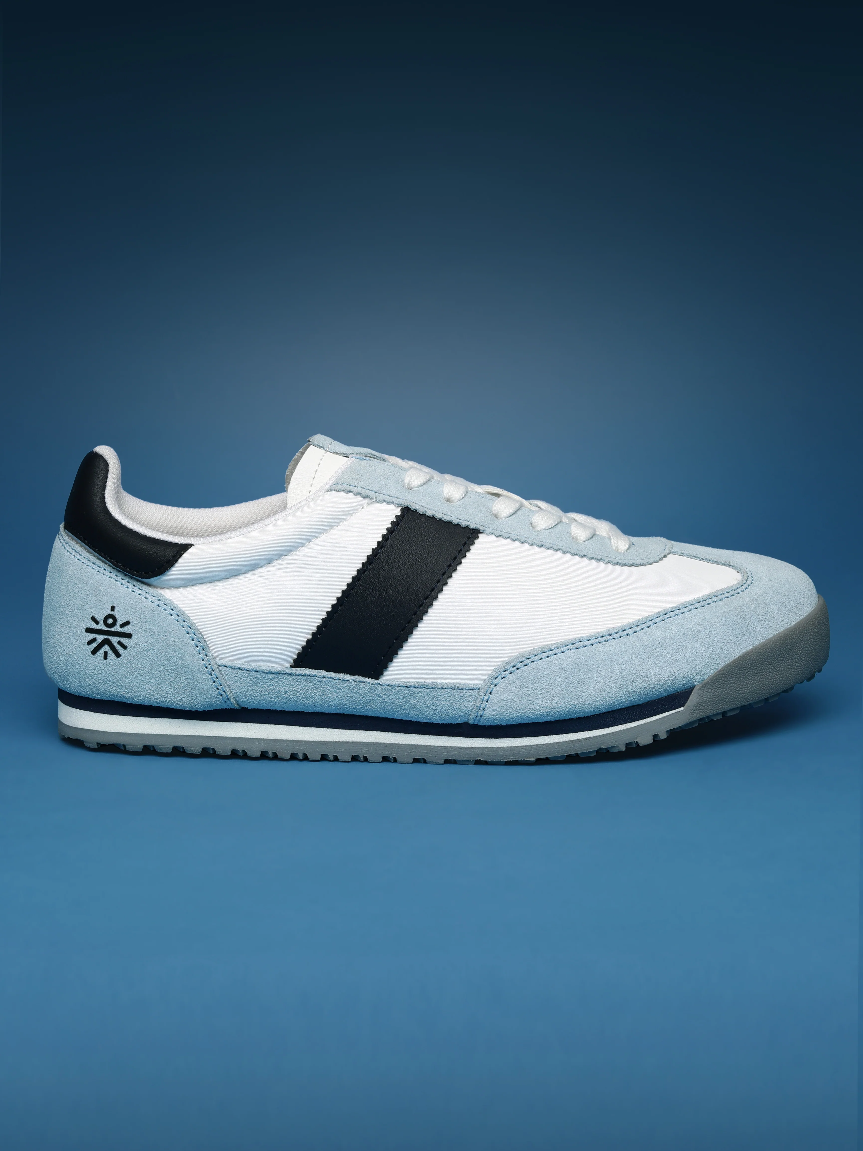 cult Men's UrbanEdge Sneakers - White/Ice Blue - Image 3