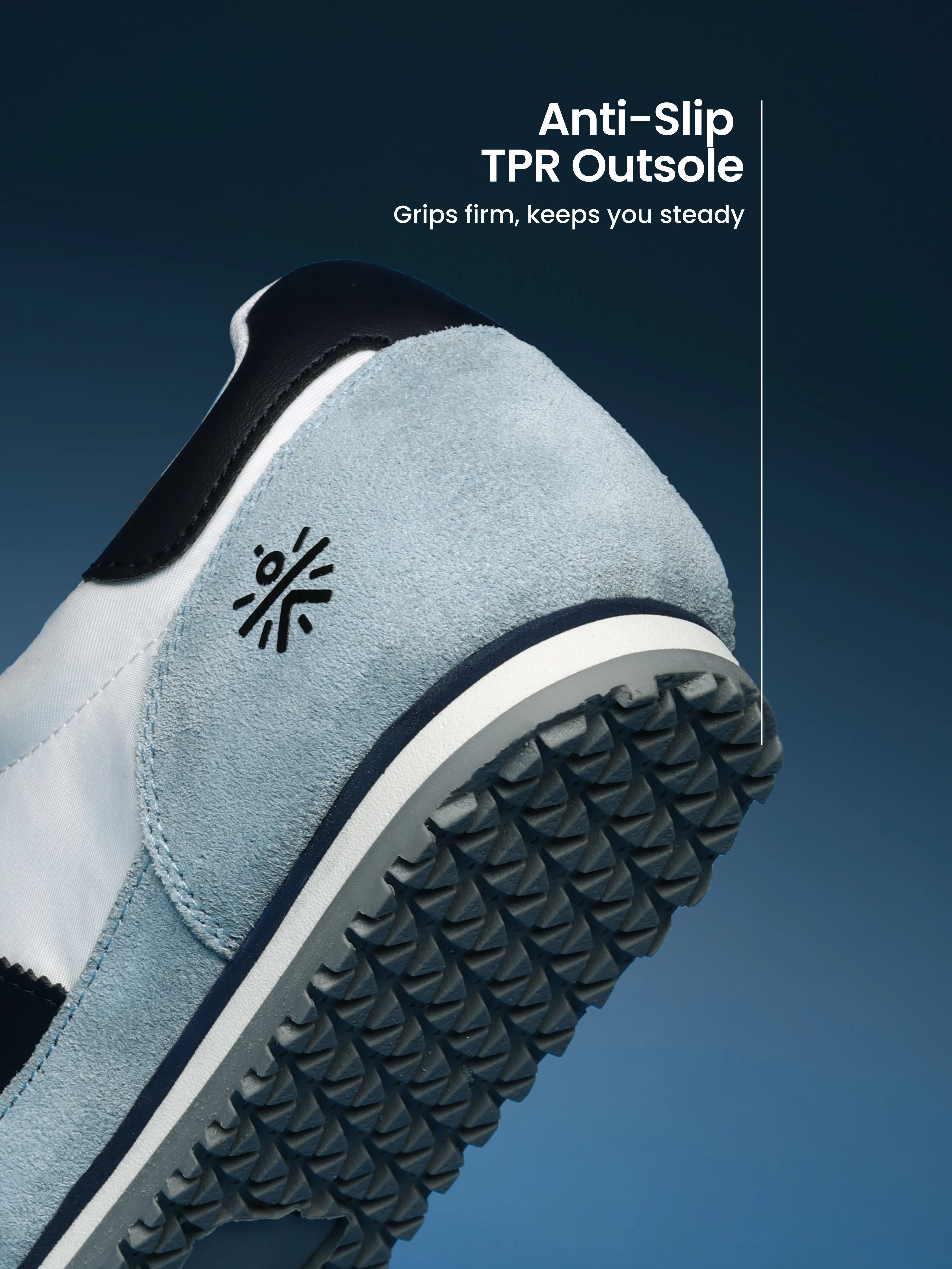cult Men's UrbanEdge Sneakers - White/Ice Blue - Image 5