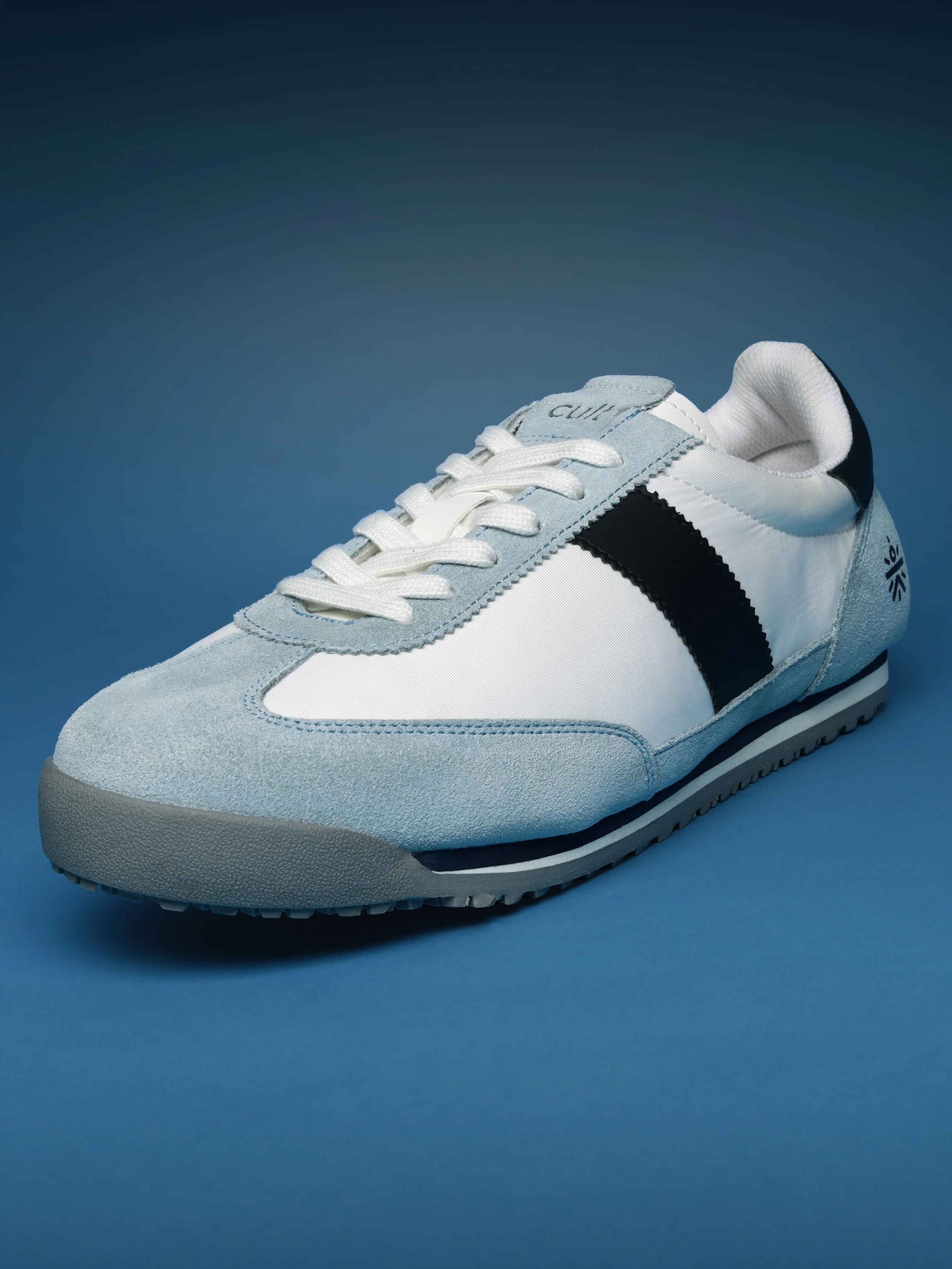 cult Men's UrbanEdge Sneakers - White/Ice Blue - Image 7