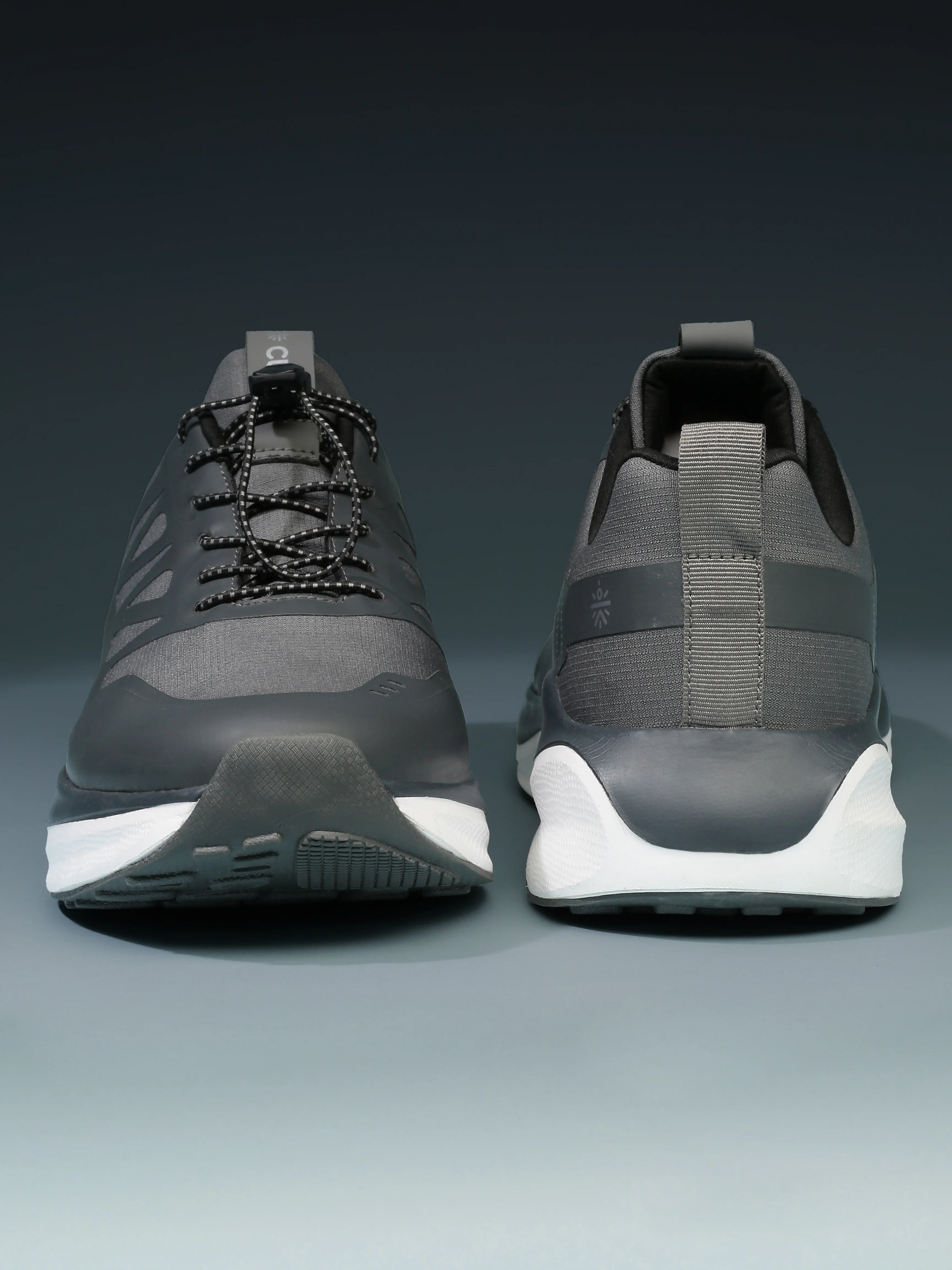 cult Men's Vaydr Running Shoes - D.Grey/L.Grey - Image 10