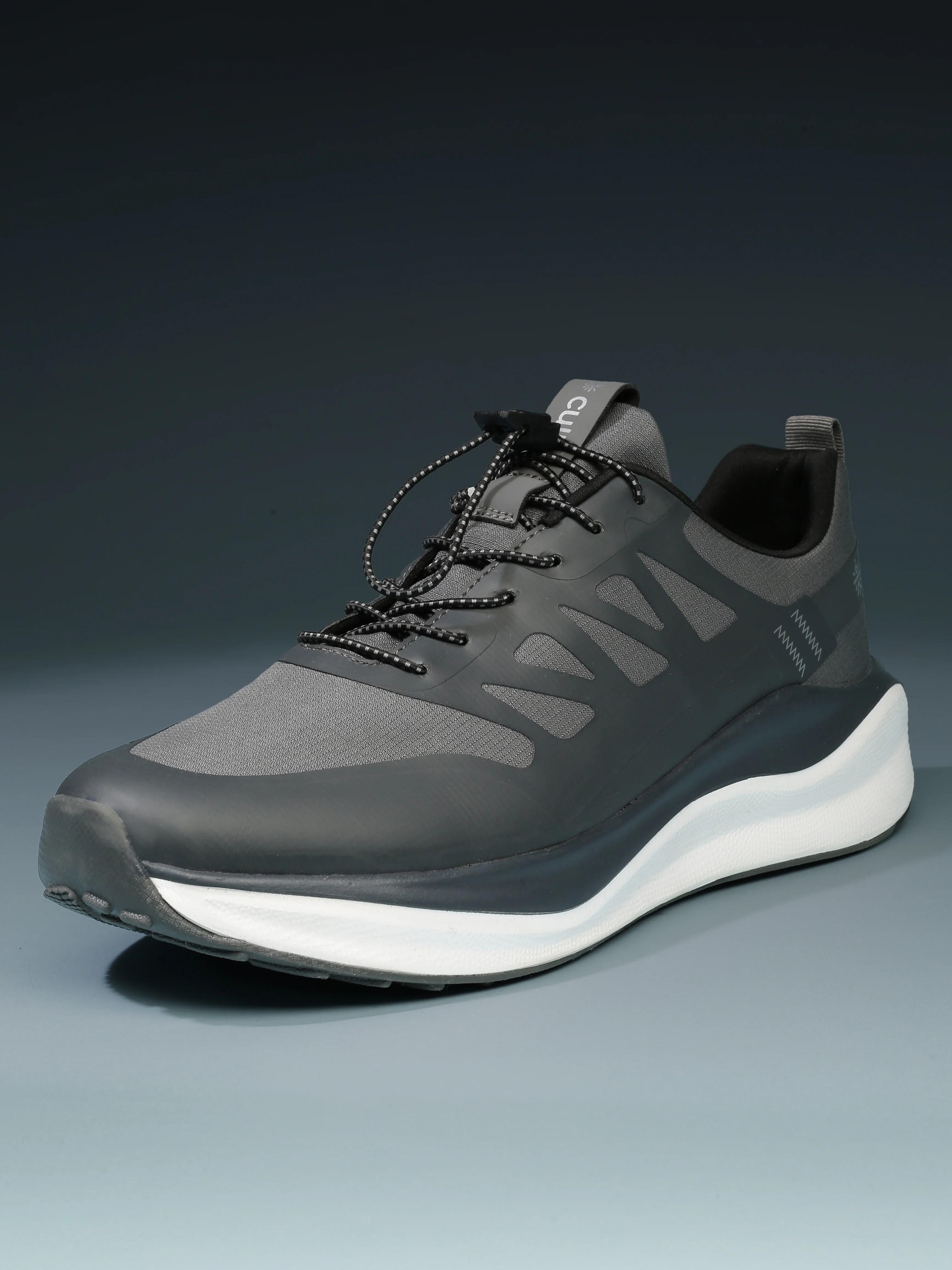 cult Men's Vaydr Running Shoes - D.Grey/L.Grey - Image 4