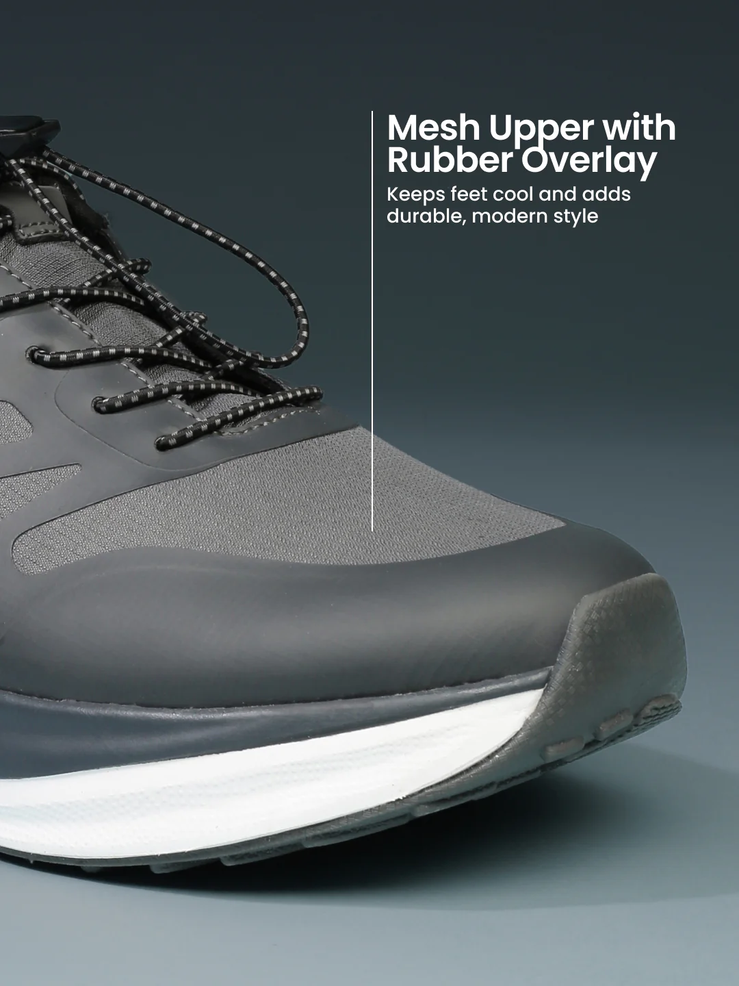 cult Men's Vaydr Running Shoes - D.Grey/L.Grey - Image 5