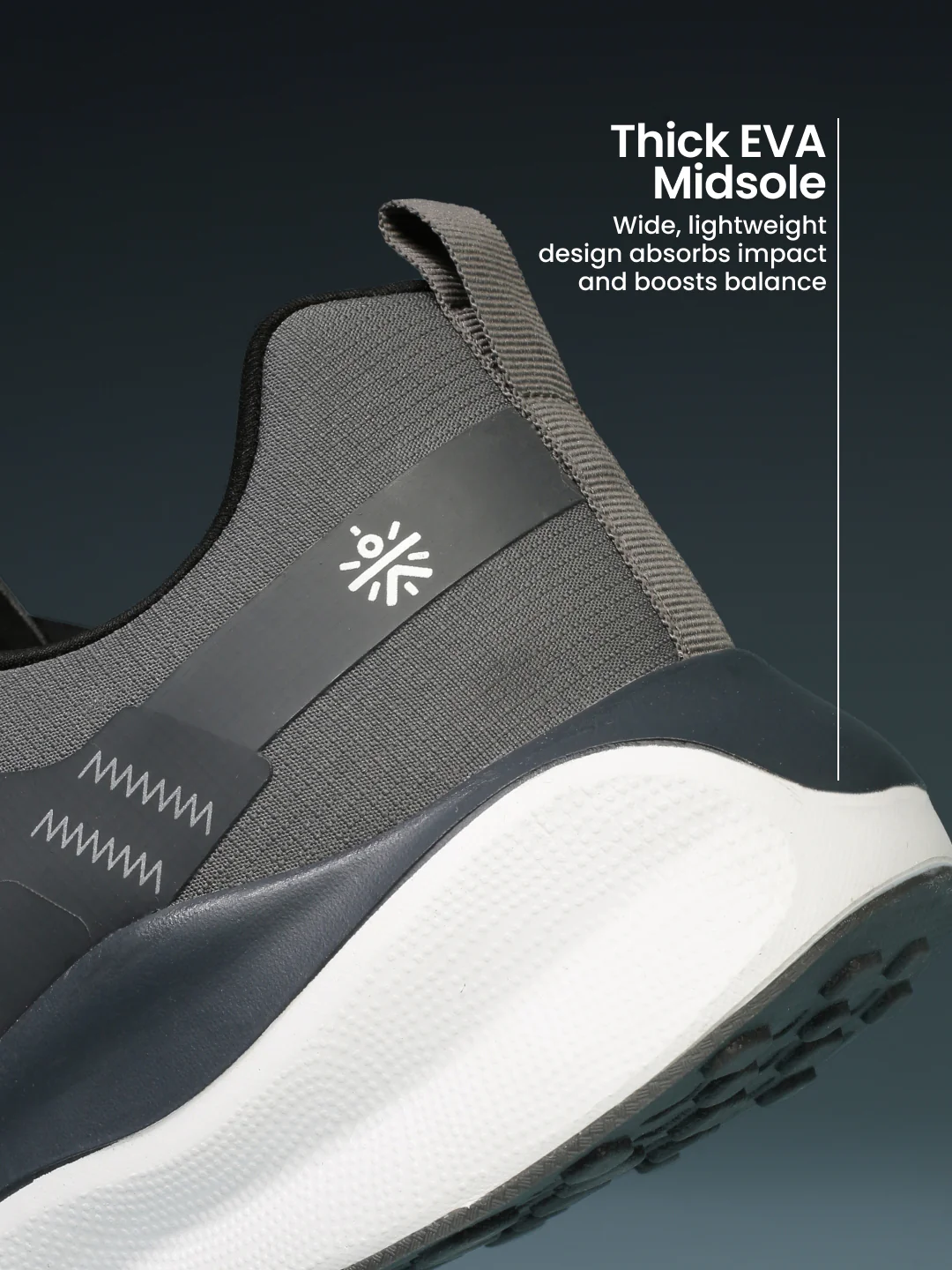 cult Men's Vaydr Running Shoes - D.Grey/L.Grey - Image 6