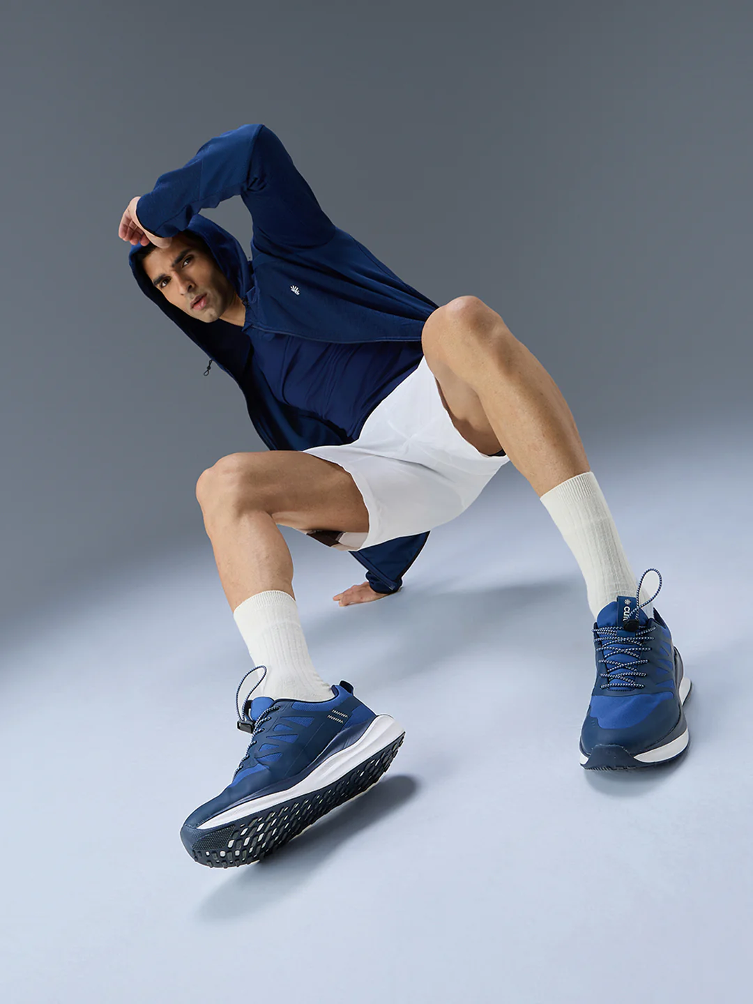 cult Men's Vaydr Running Shoes - Slate/Ice Blue - Image 2