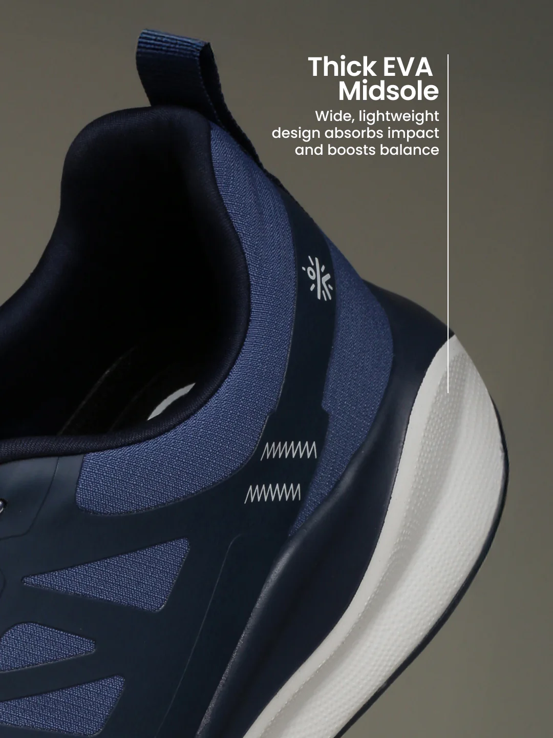 cult Men's Vaydr Running Shoes - Slate/Ice Blue - Image 6