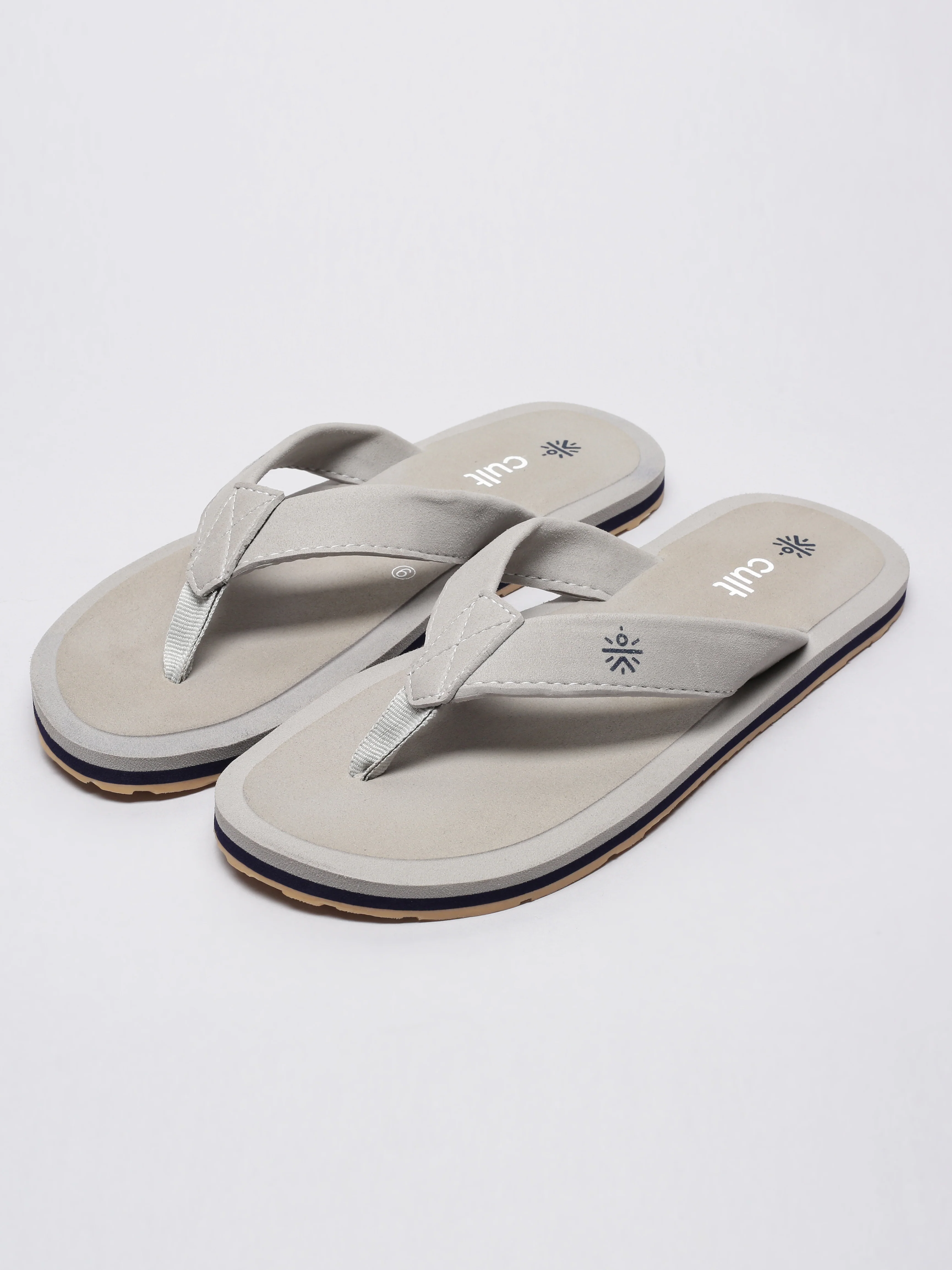 cult Men's Vetra Flip Flops - Grey - Image 10