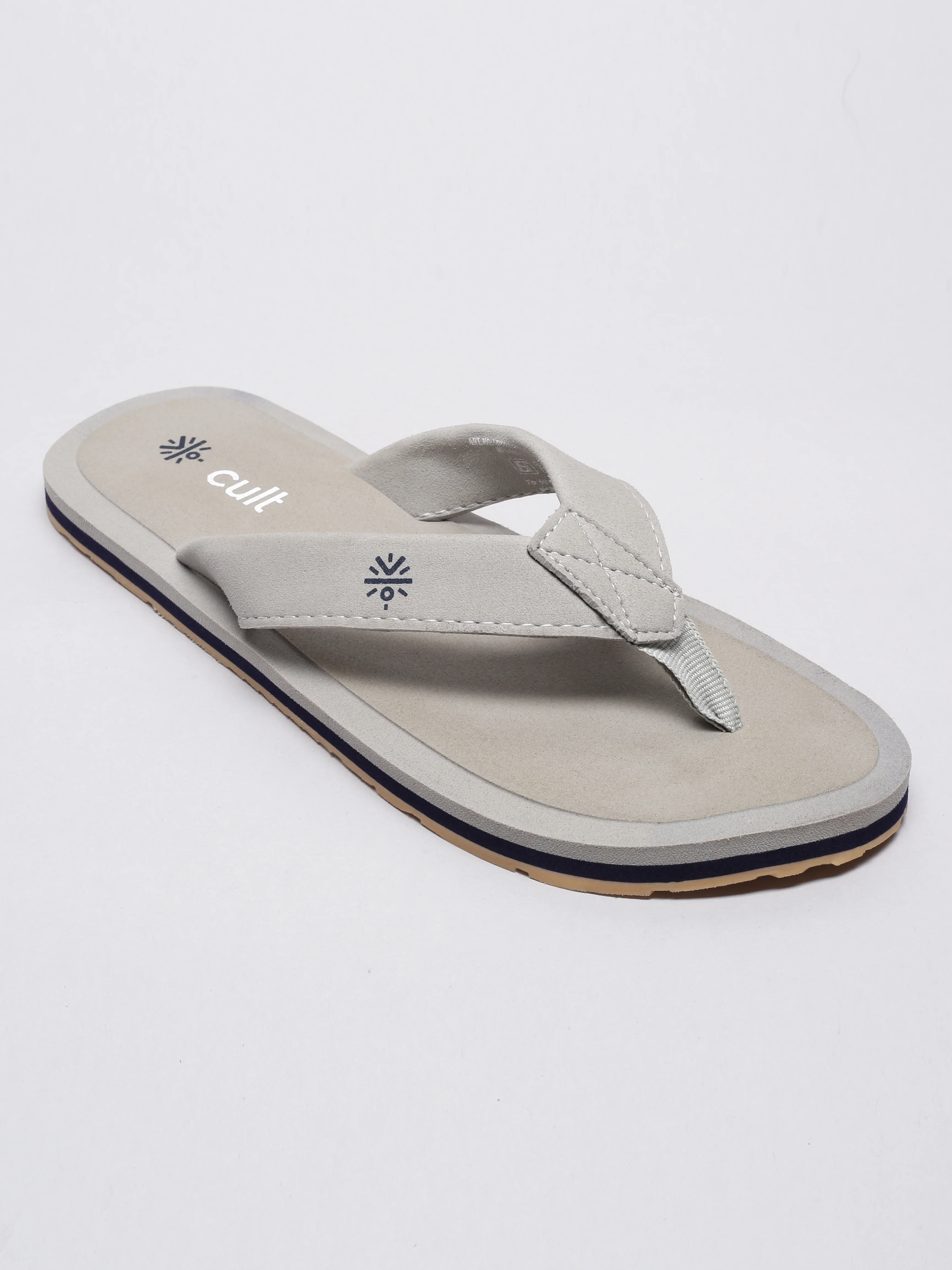 cult Men's Vetra Flip Flops - Grey - Image 2