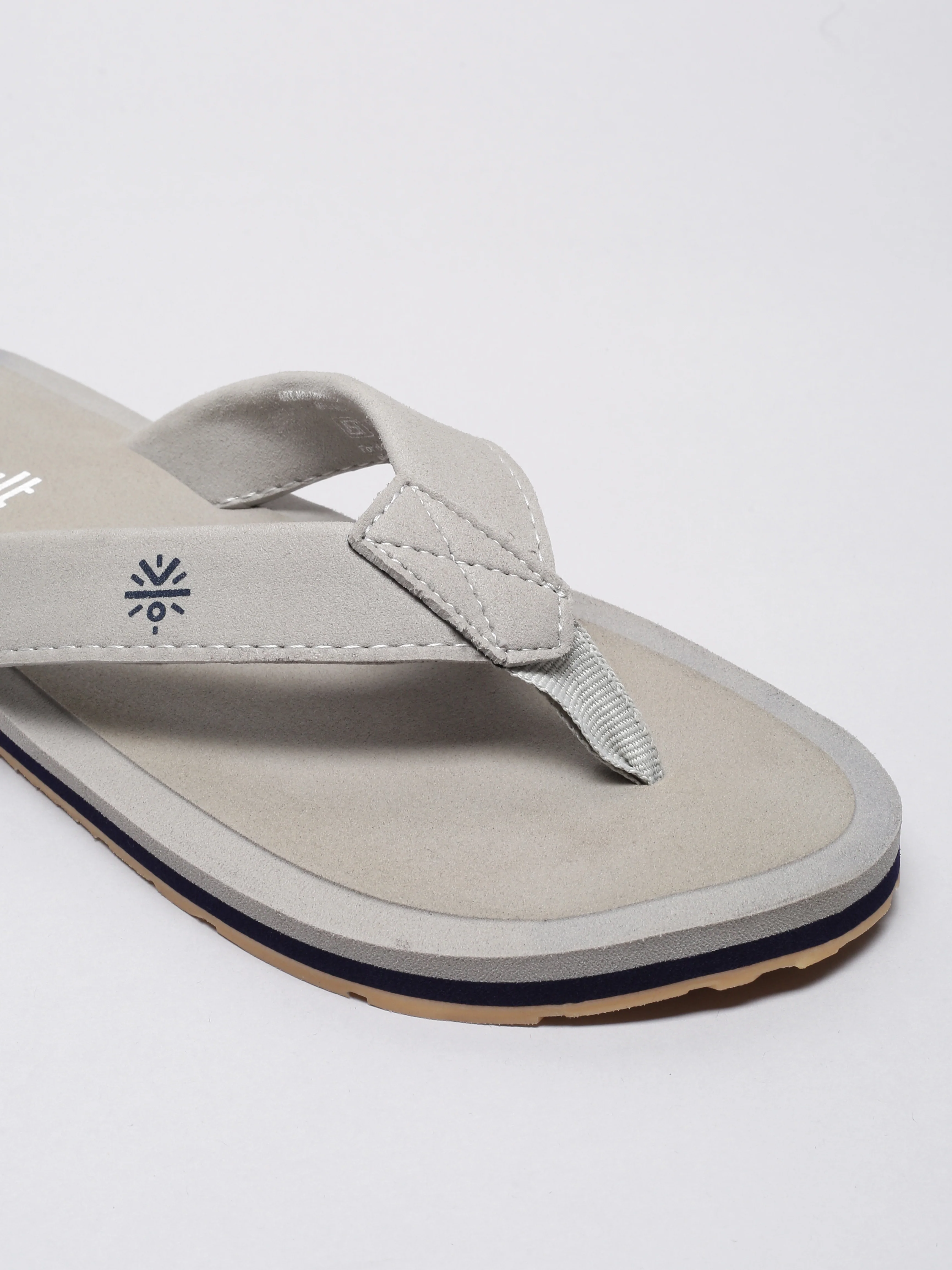 cult Men's Vetra Flip Flops - Grey - Image 9