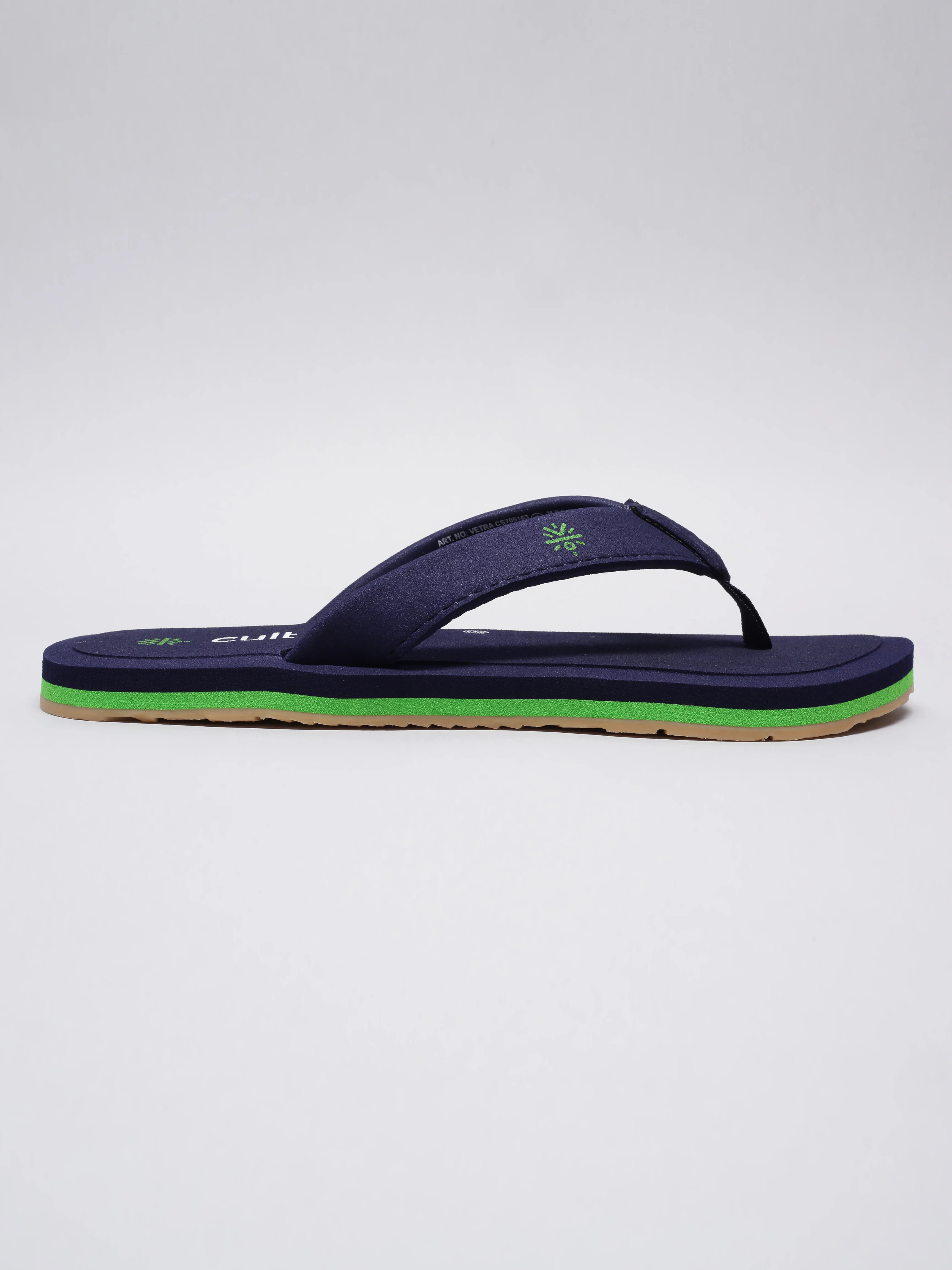 cult Men's Vetra Flip Flops - Navy - Image 4