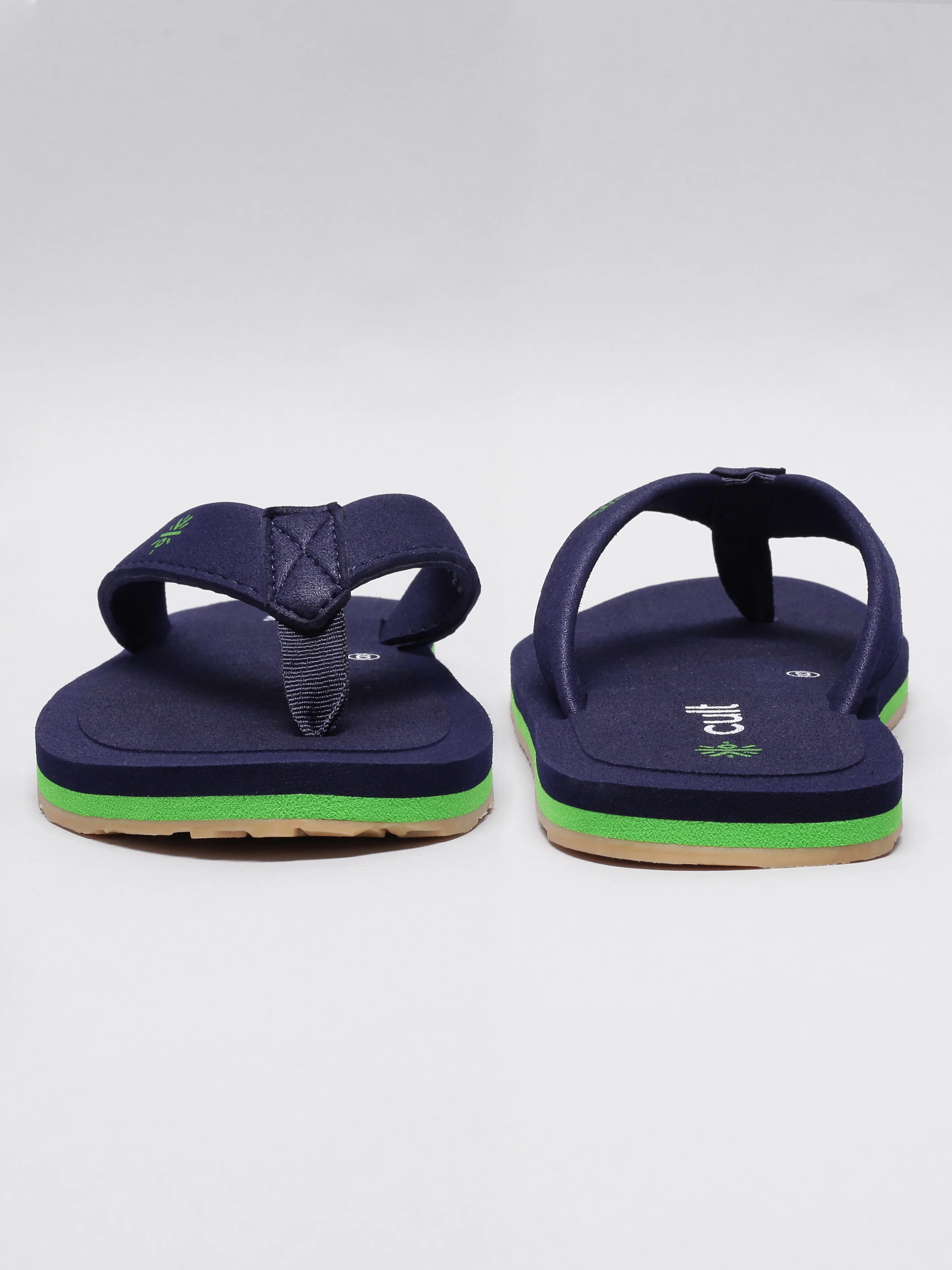 cult Men's Vetra Flip Flops - Navy - Image 7