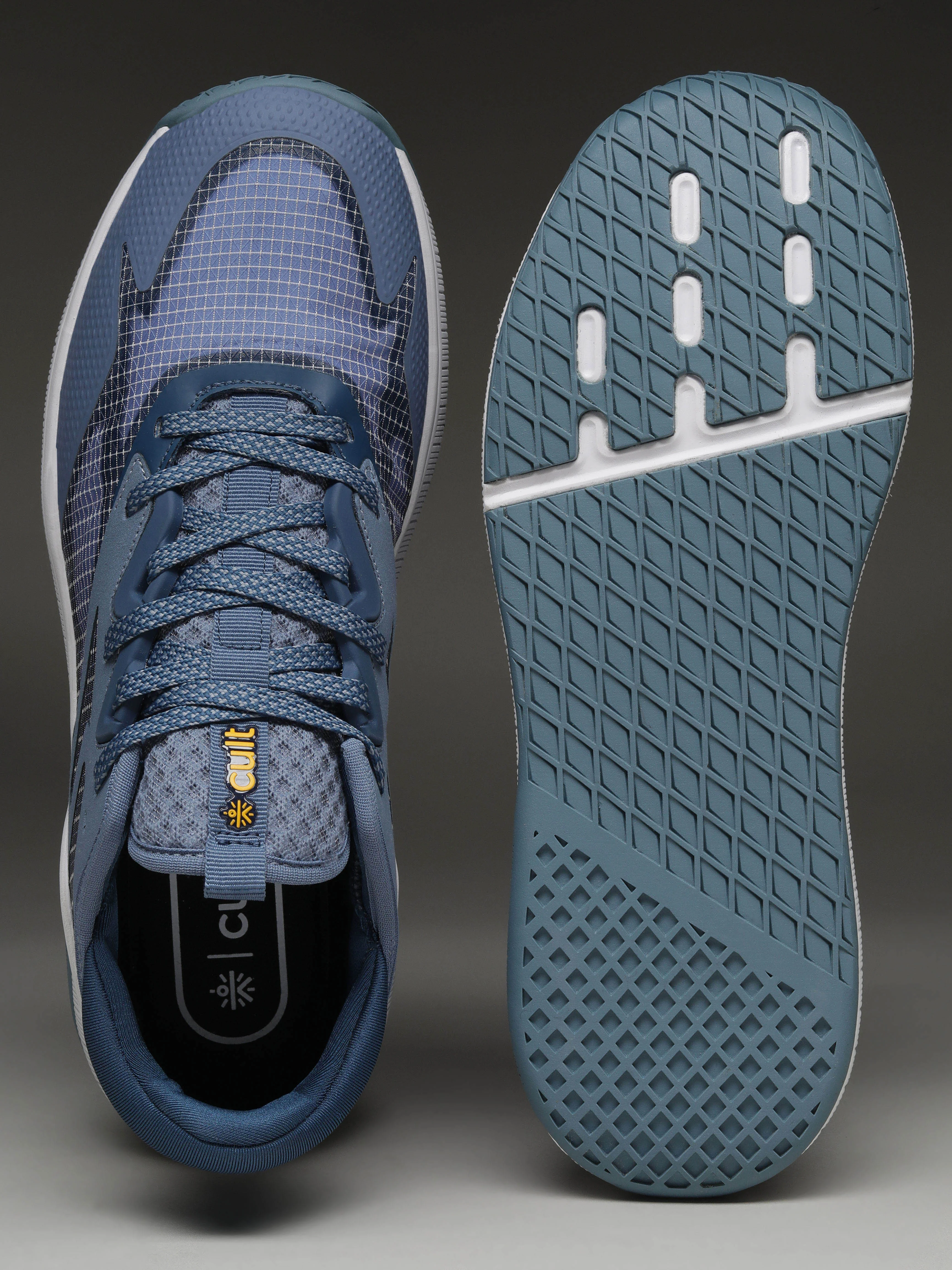cult Men's Vetra Training Shoes - Blue - Image 8