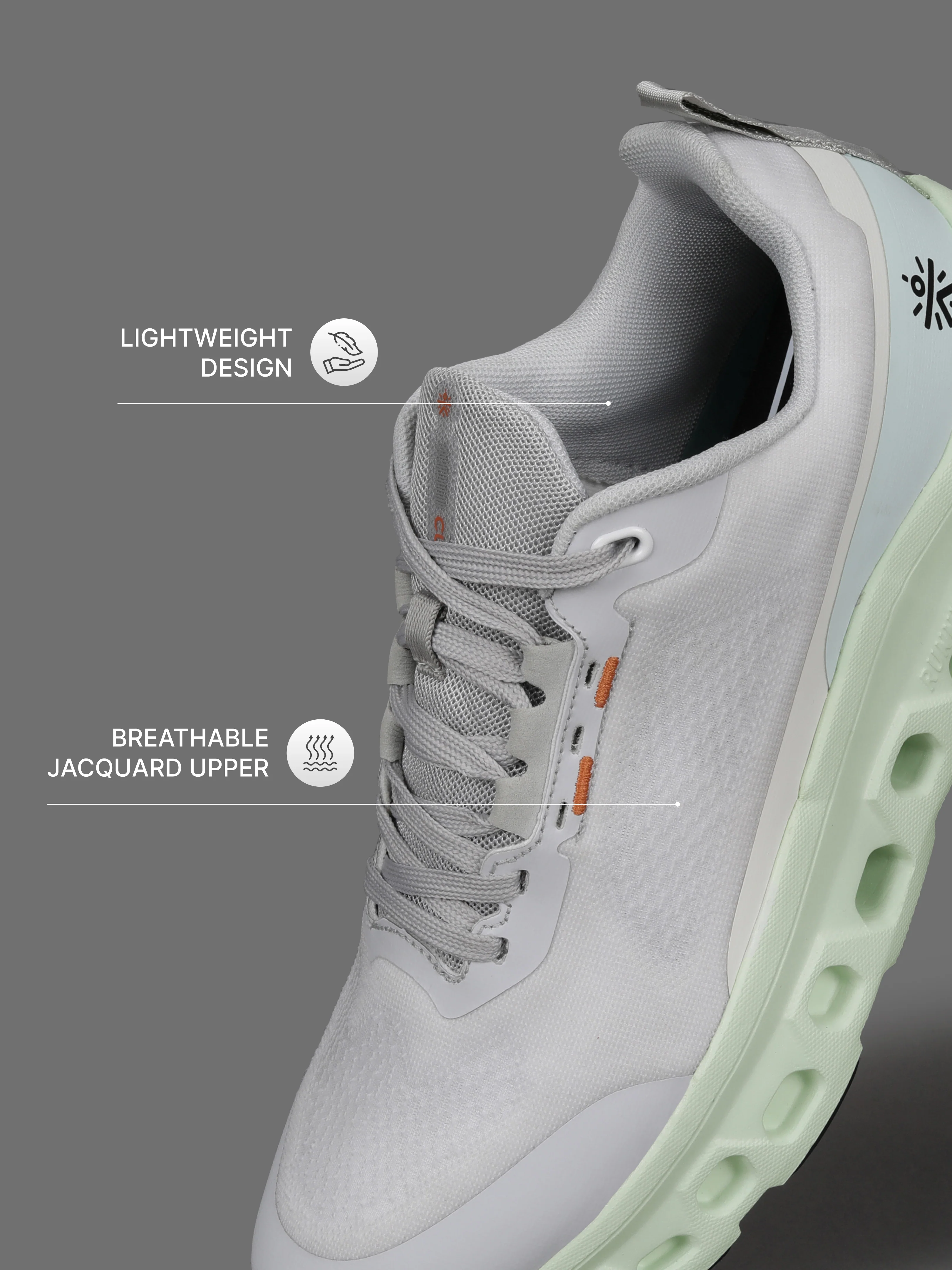 cult Men's Vortex Sneaker Shoes - Off White - Image 5