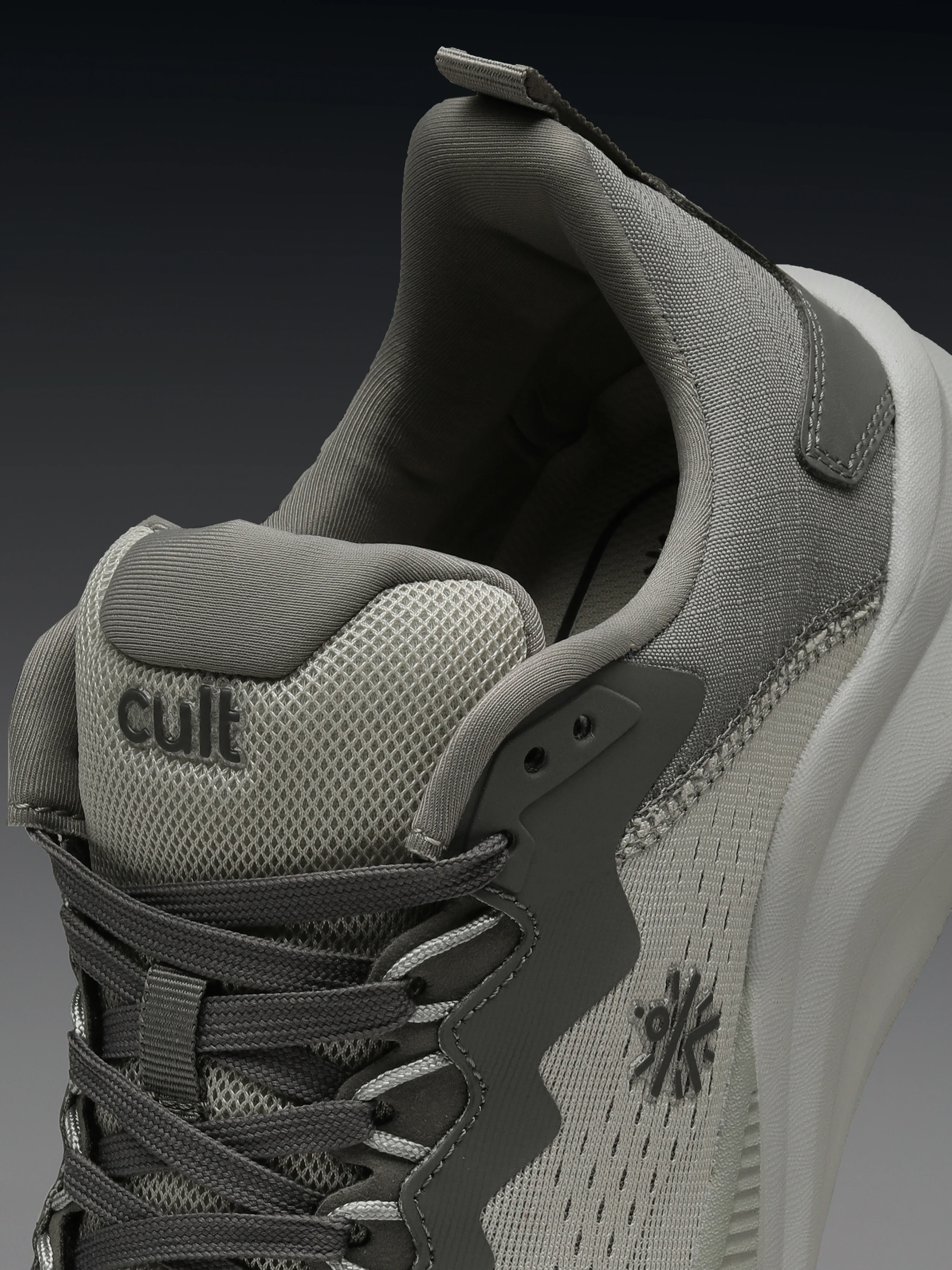 cult Men's Zeon Running Shoes - Grey - Image 8
