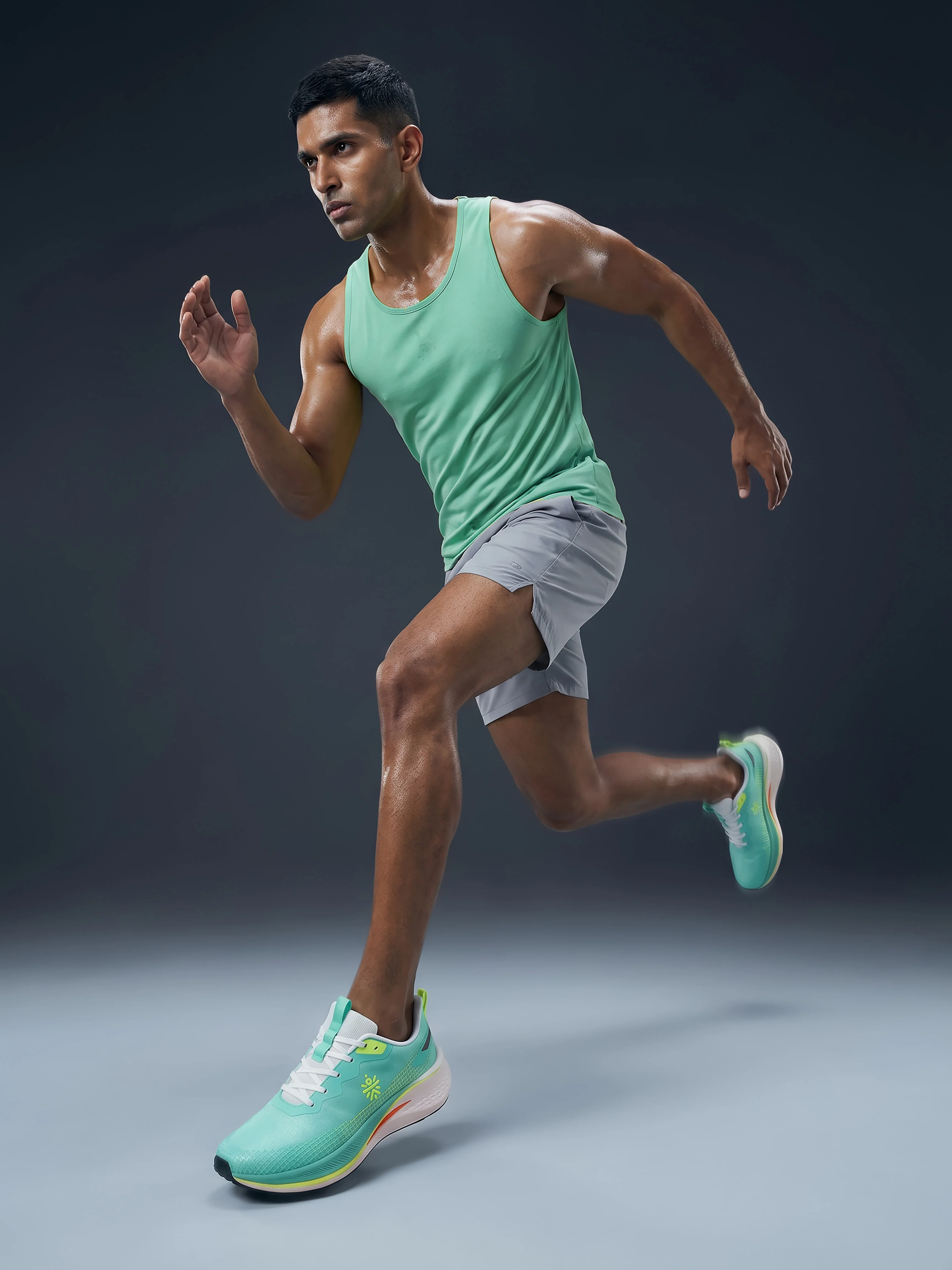 cult Men's Zephyr Running Shoes - L.Green - Image 2