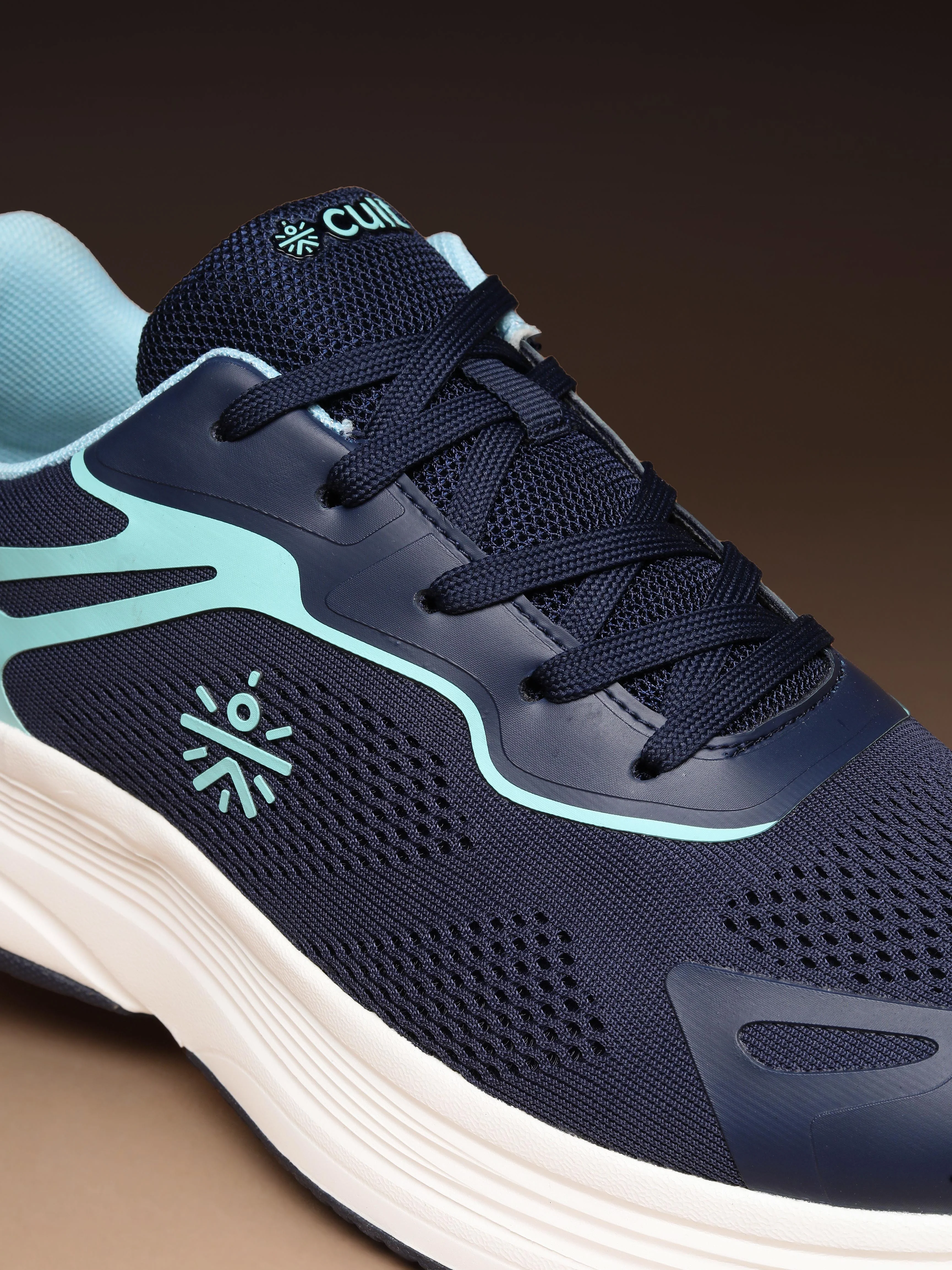 cult Men's Zyon Running Shoes with Durable Rubber Outsole & Cushioning for Runs up to 20 km - Teal/Mint - Image 8