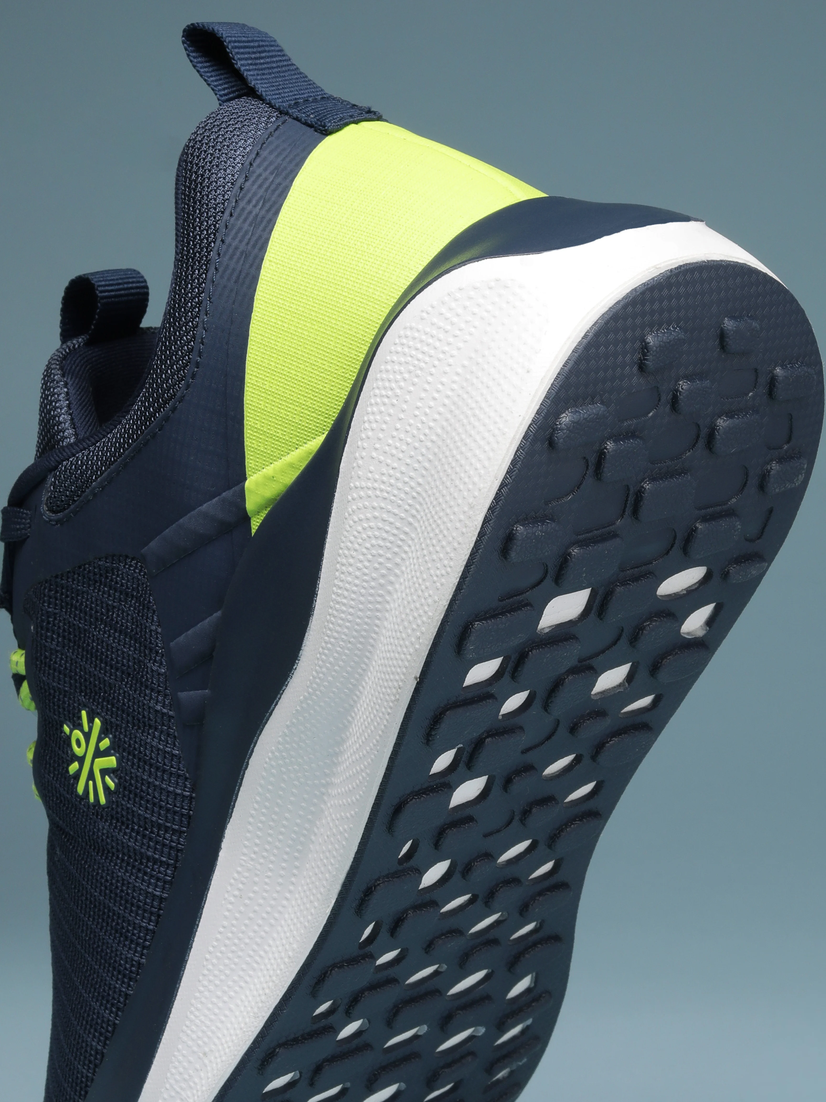 cult Men's Zyro Running Shoes - Navy/P.Green - Image 12