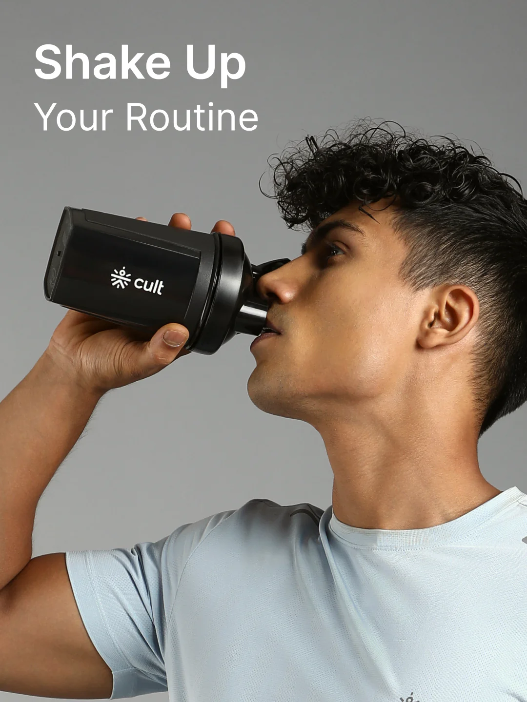 cult Micro Shaker 500ML Unisex Black - Image 2