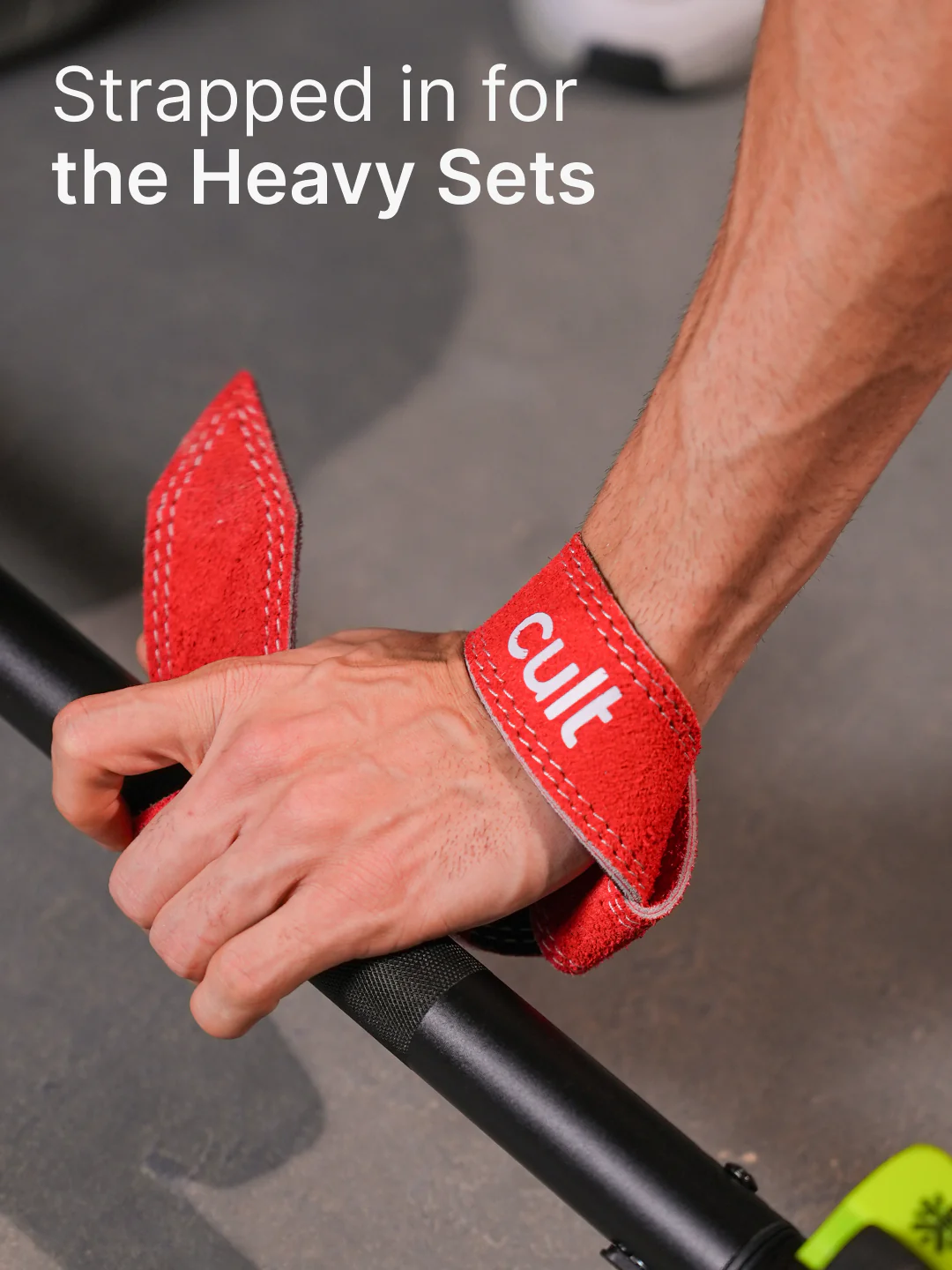 cult Neo Weight Lifting Strap Red Pack of 2 - Image 2