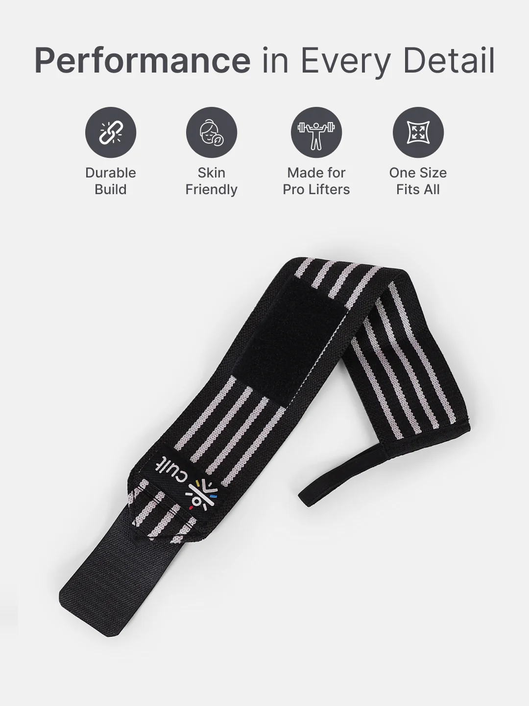 cult Neo Wrist Wrap 19" Black - Image 3