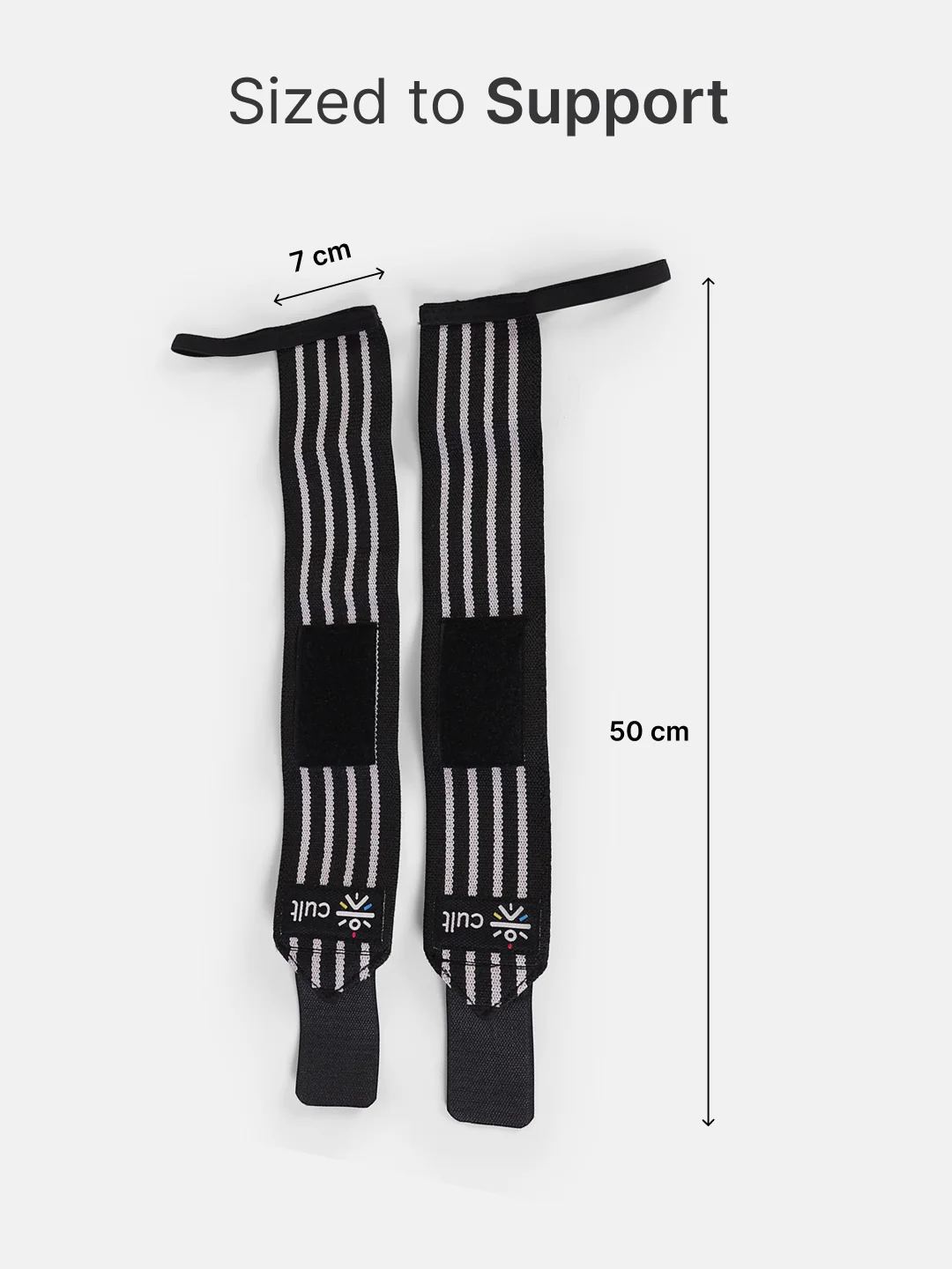 cult Neo Wrist Wrap 19" Black - Image 7