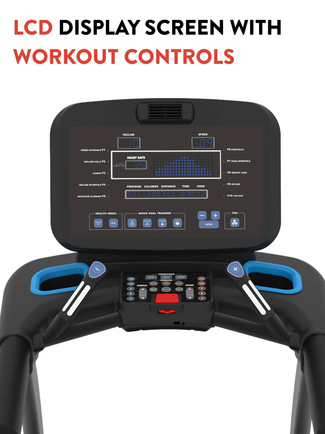 Cult OptiRun Prime CS615D Treadmill | 4HP Motor Power | Max Weight Support: 180Kg | Max Speed - 20kmph (with 6 months extended warranty) - Image 4