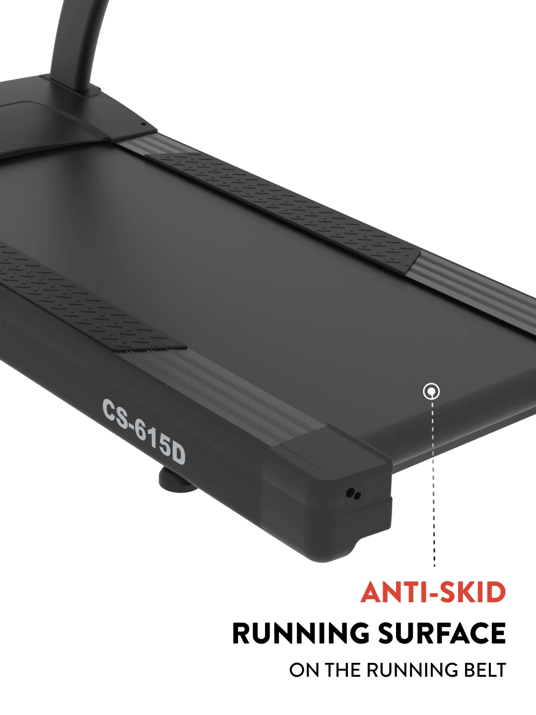 Cult OptiRun Prime CS615D Treadmill | 4HP Motor Power | Max Weight Support: 180Kg | Max Speed - 20kmph (with 6 months extended warranty) - Image 6
