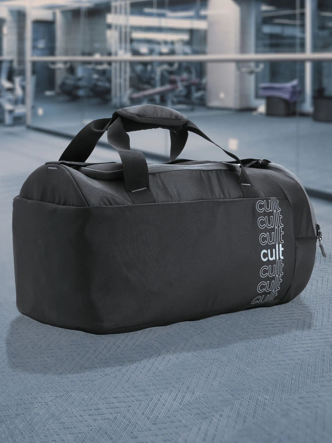 Cult Premium Training Start Kit with Resistance Band set of 3, Skipping Rope Red, Gallon Bottle 2.2 L Black & Duffle bag 35 L - Image 4
